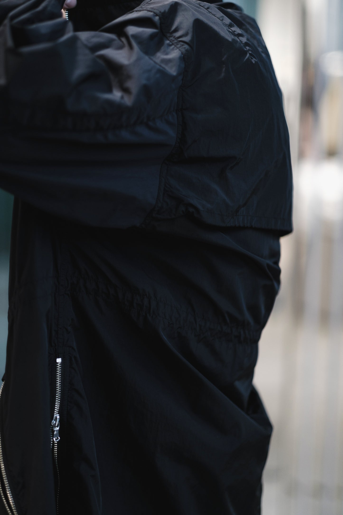 puckering active mods coat