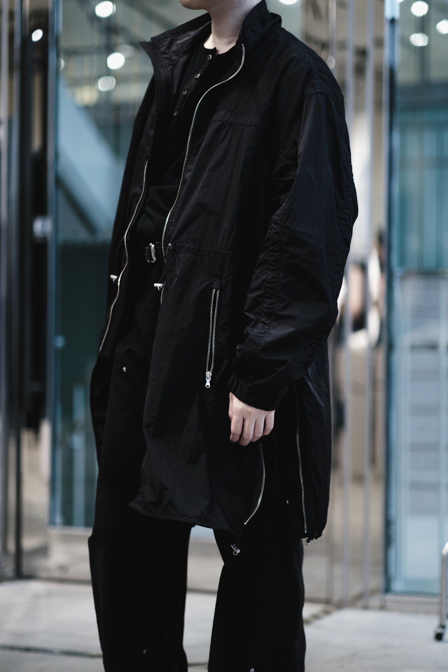 puckering active mods coat
