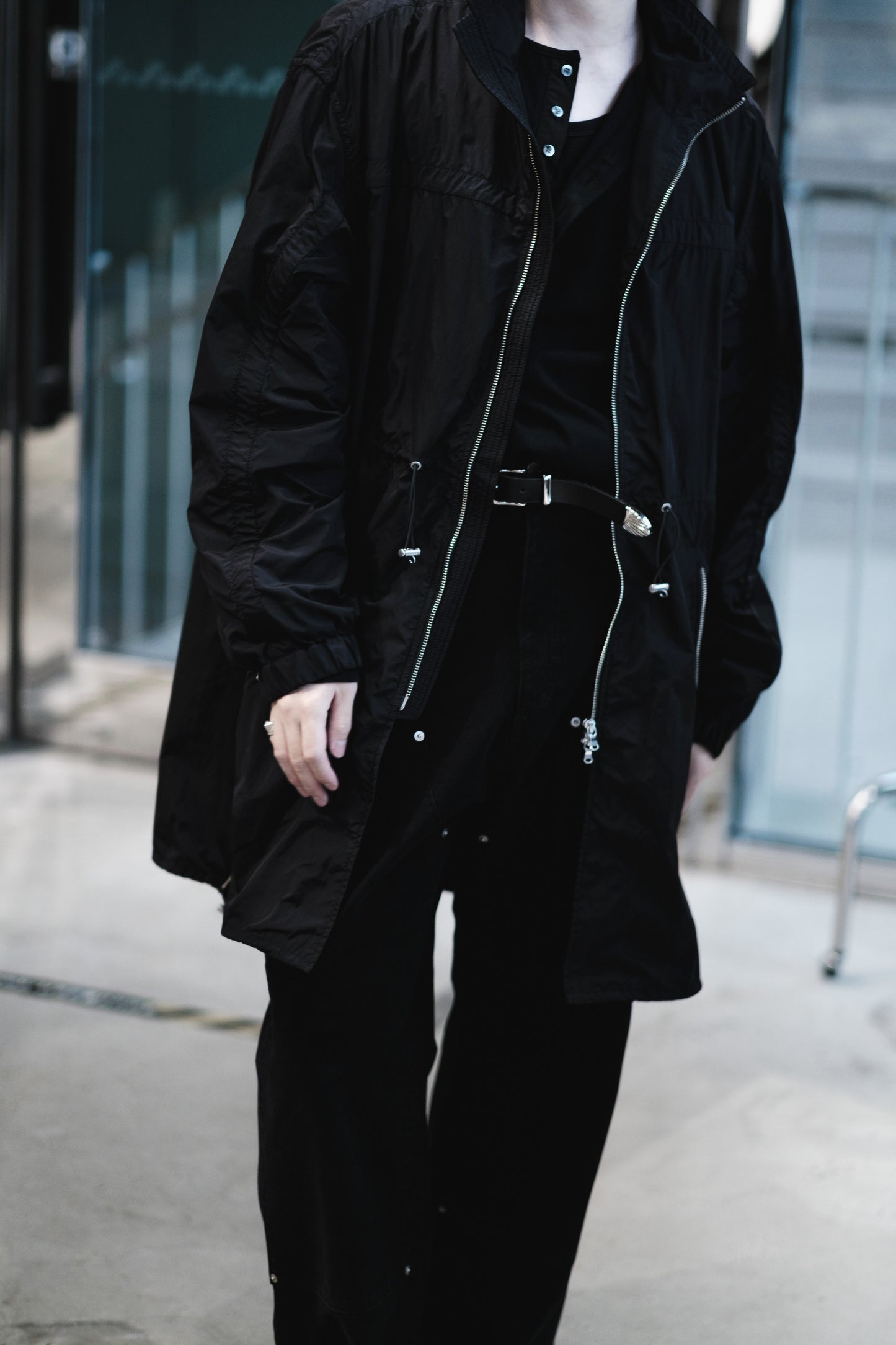 puckering active mods coat