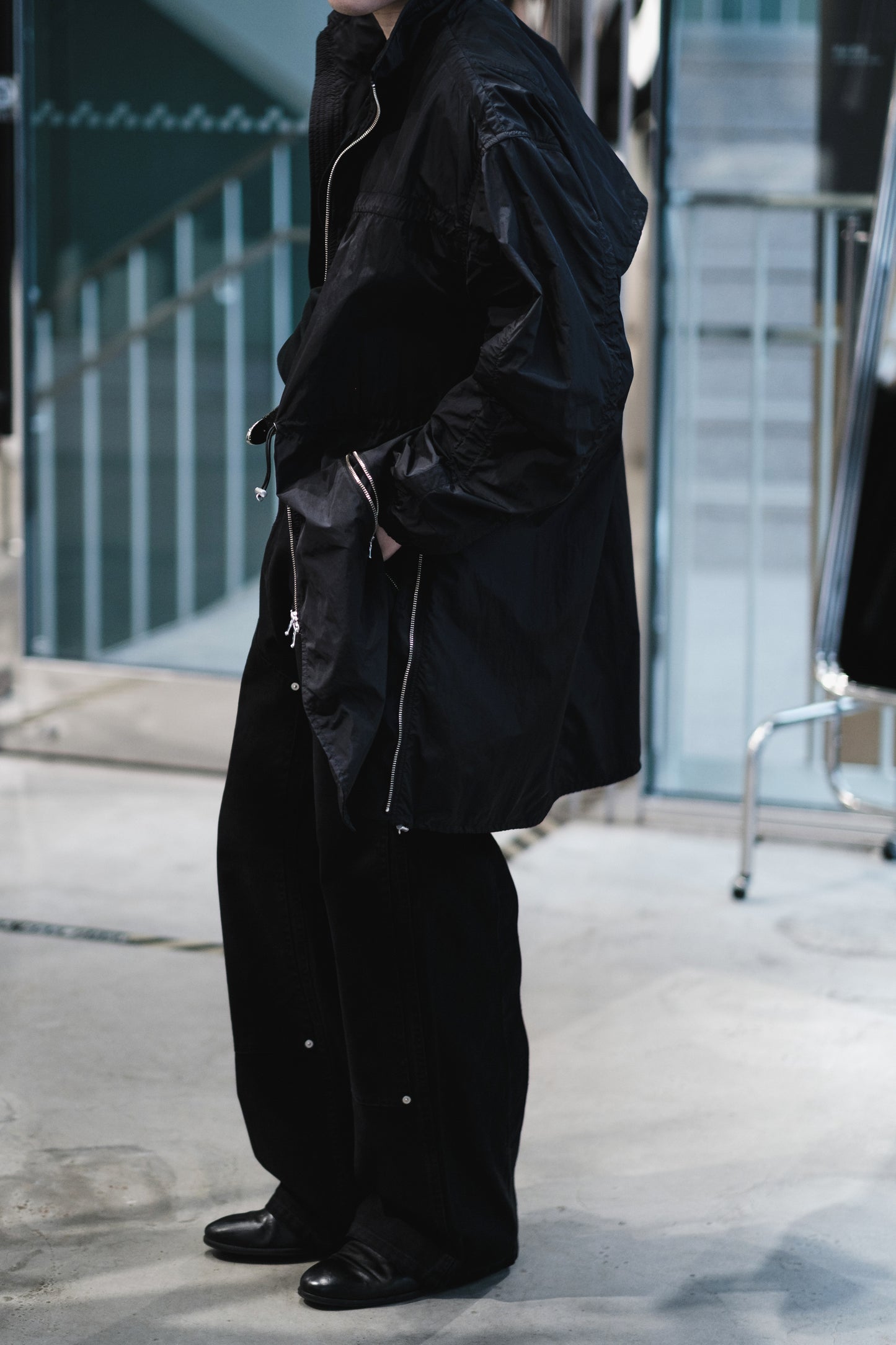 puckering active mods coat