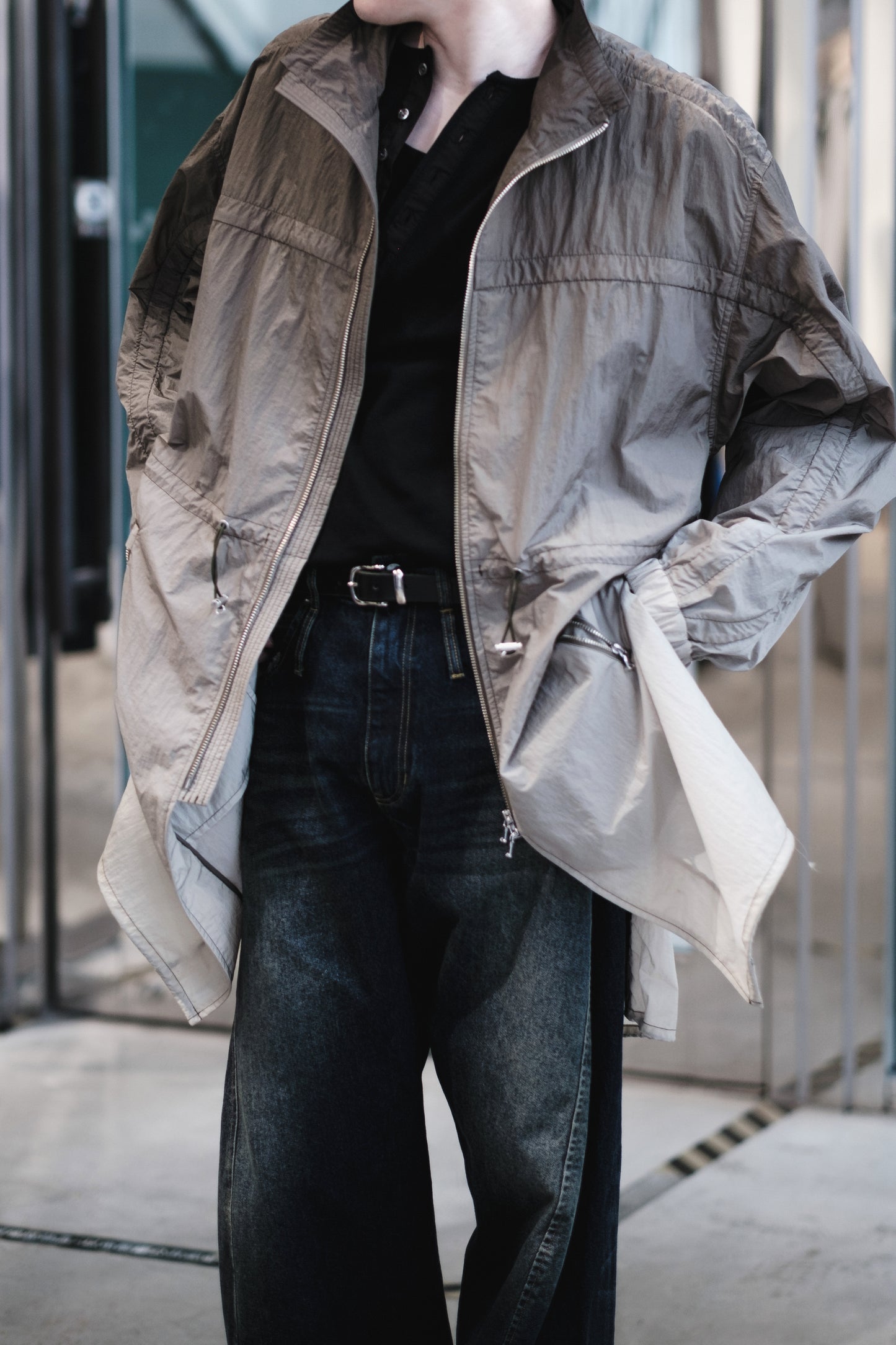 puckering active mods coat