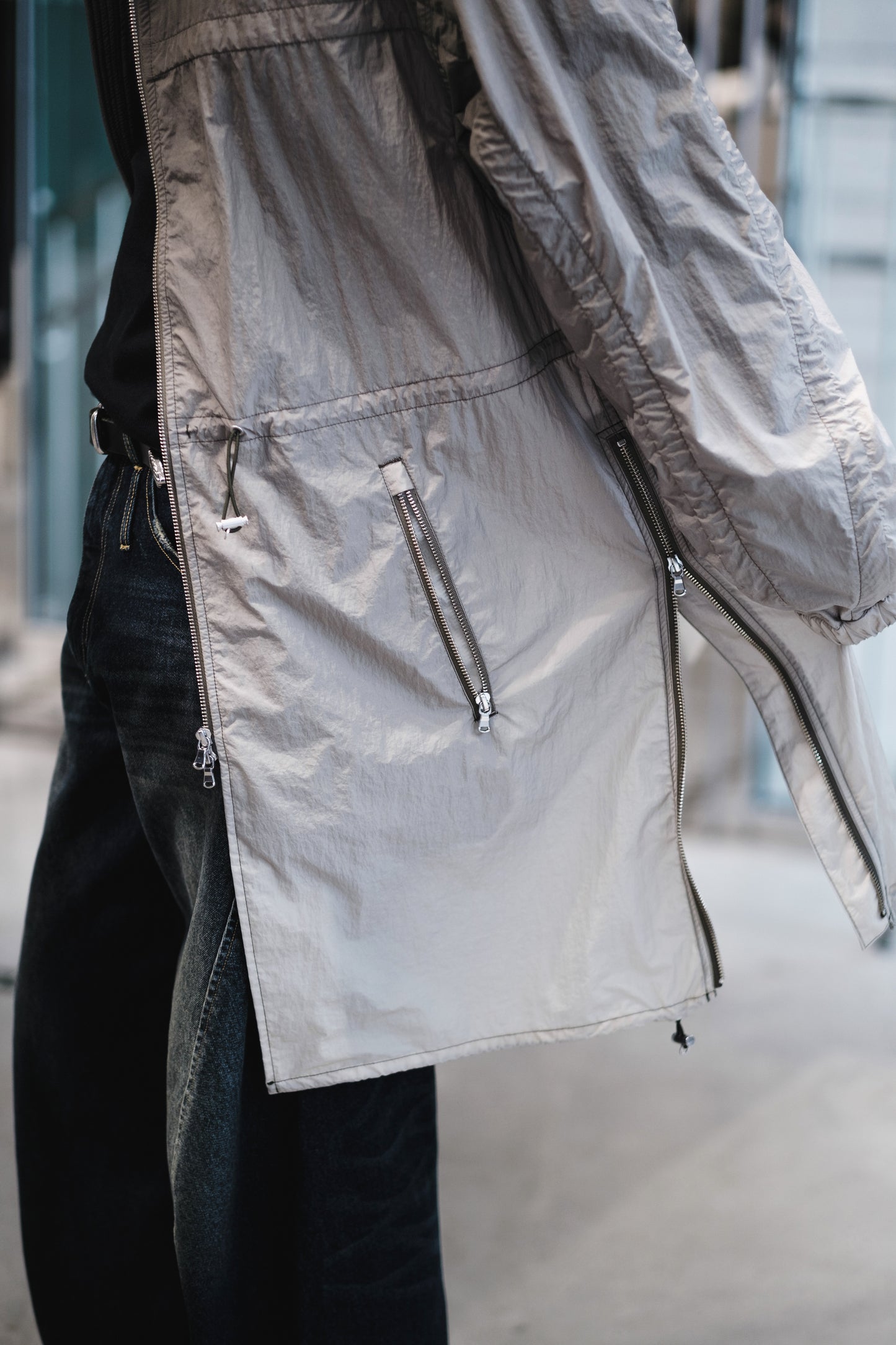 puckering active mods coat