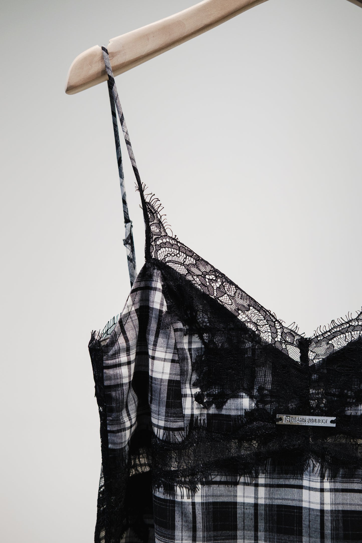 asymmetrical lace camisole