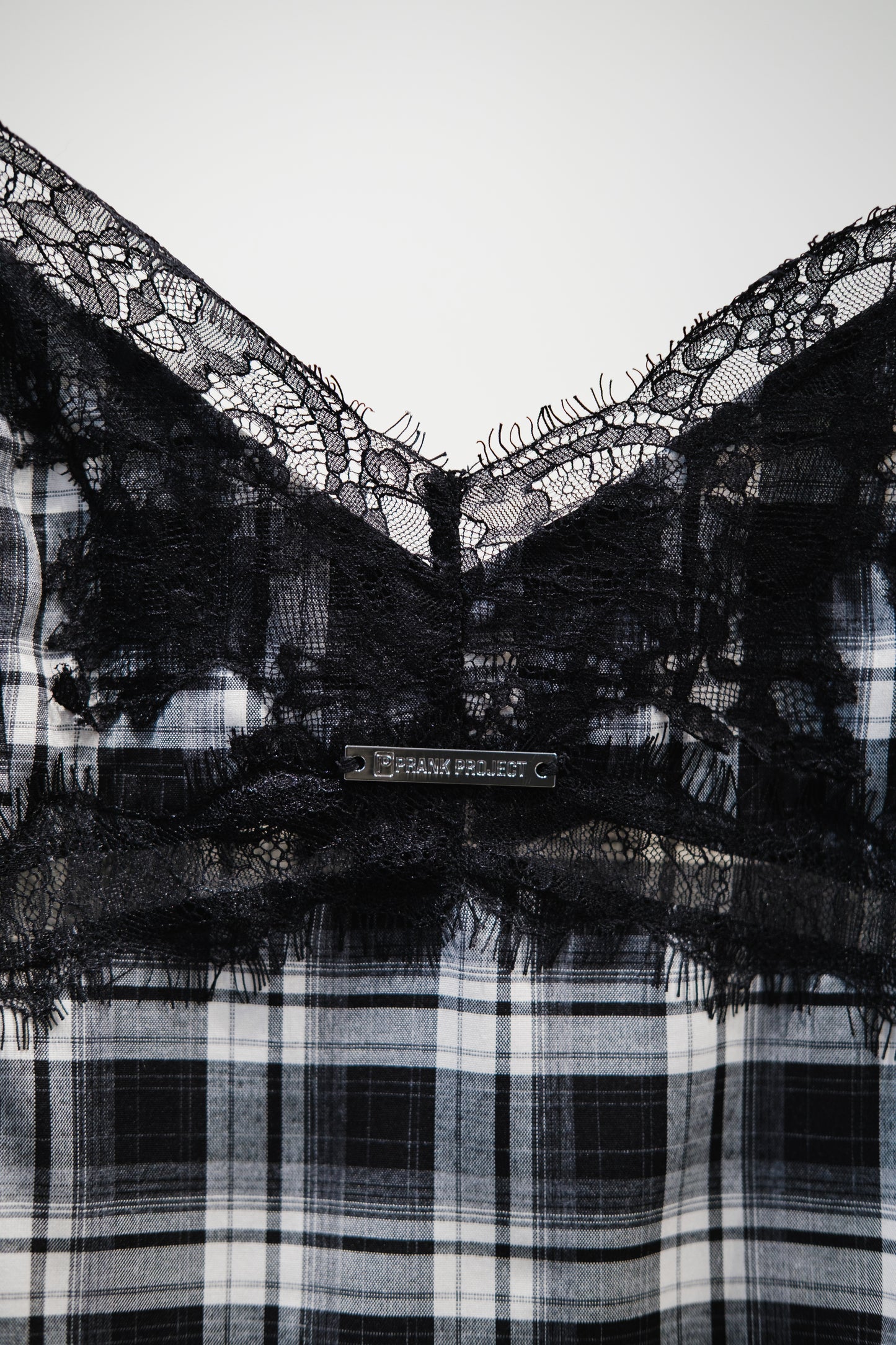 asymmetrical lace camisole