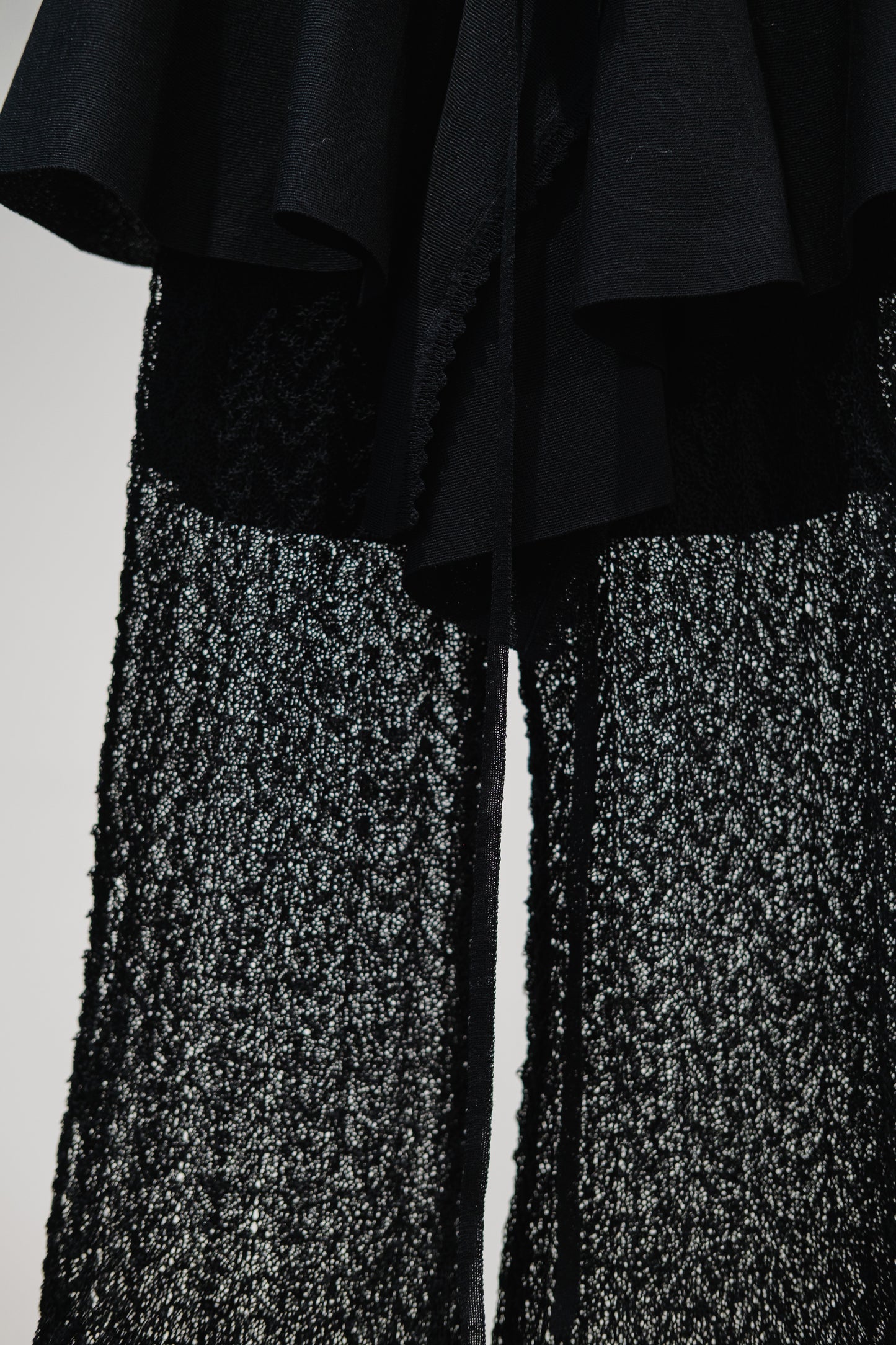 skirt-combined pants