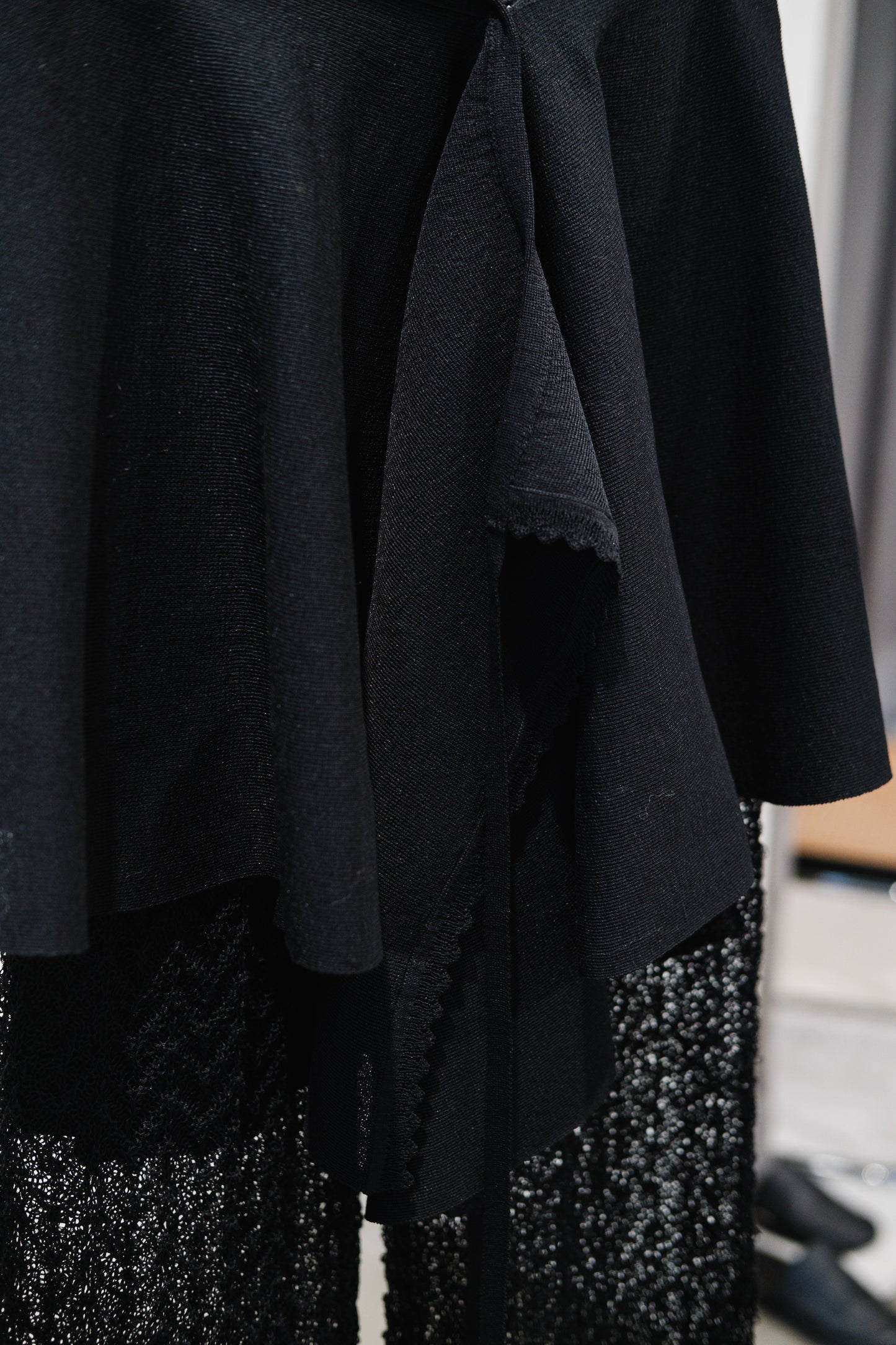 skirt-combined pants