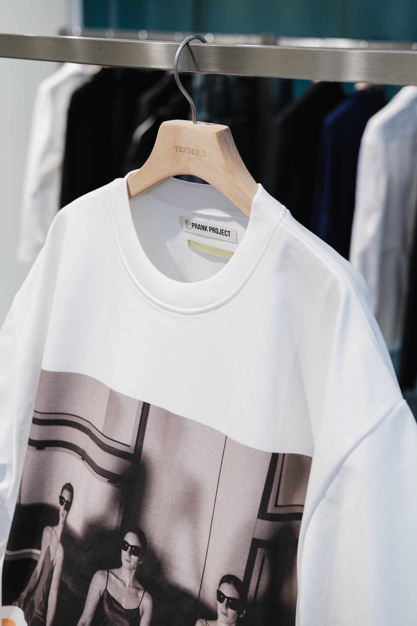 wire hem big tee