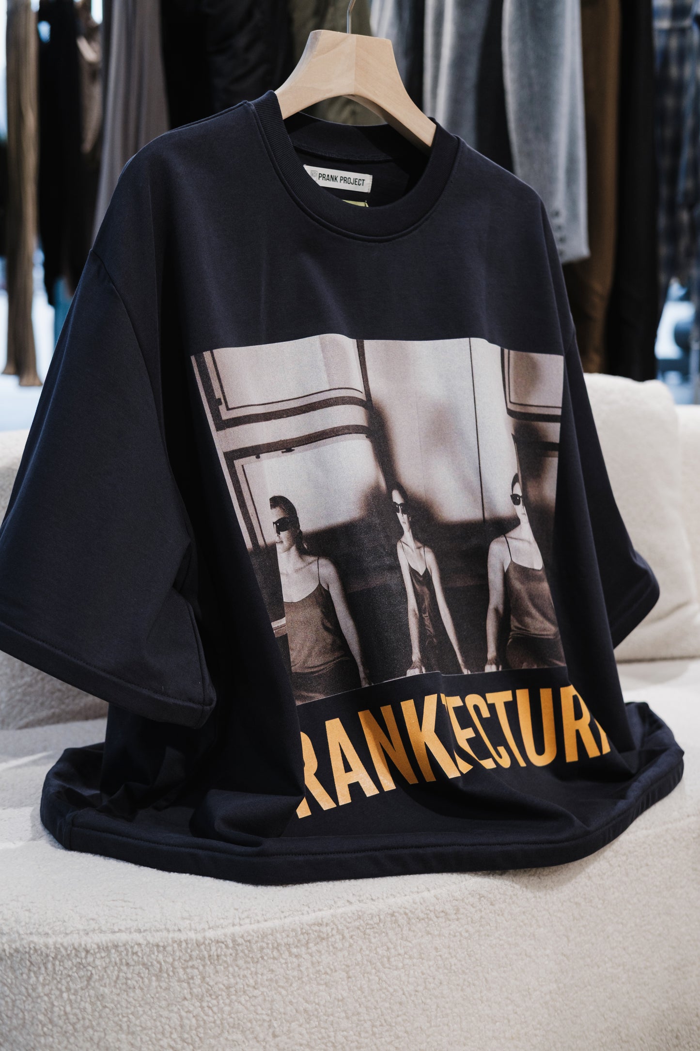 wire hem big tee