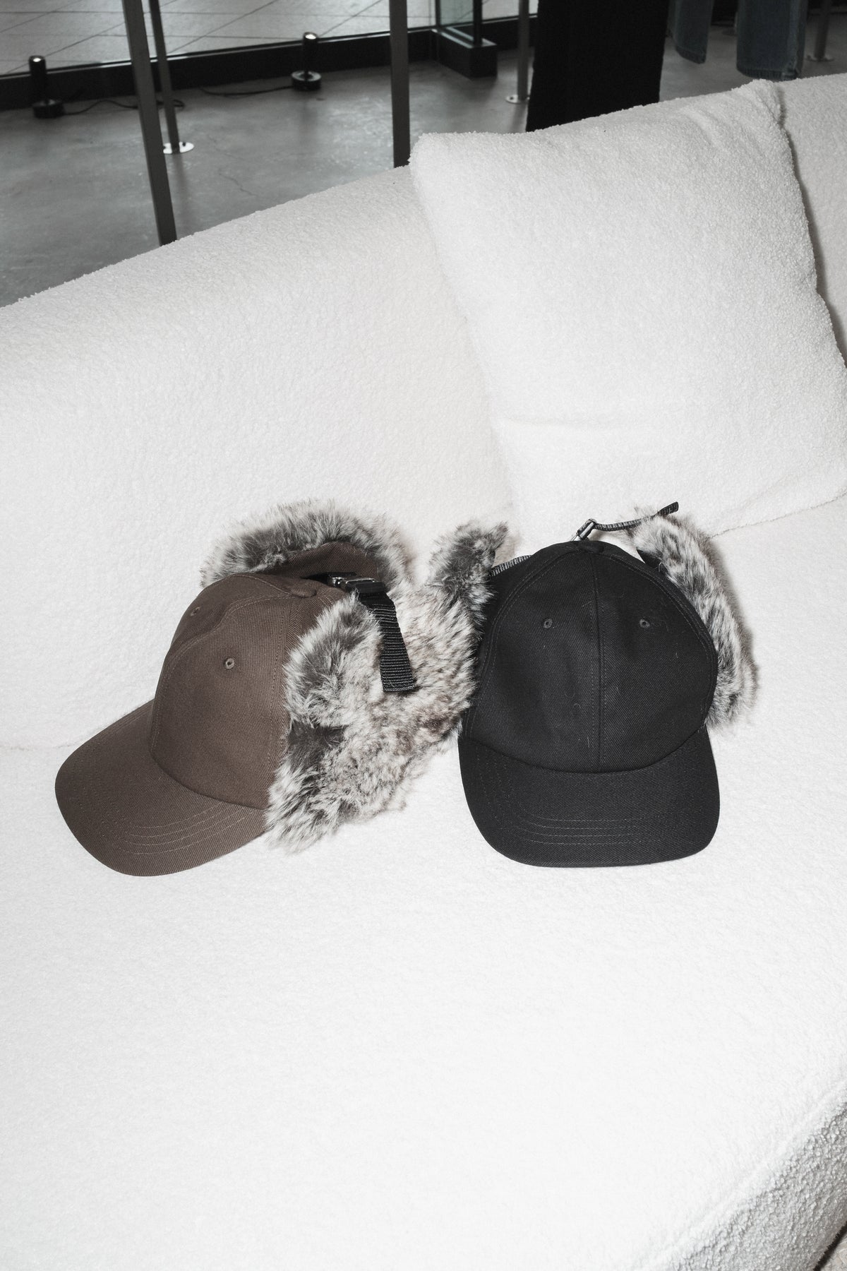 fur jet cap