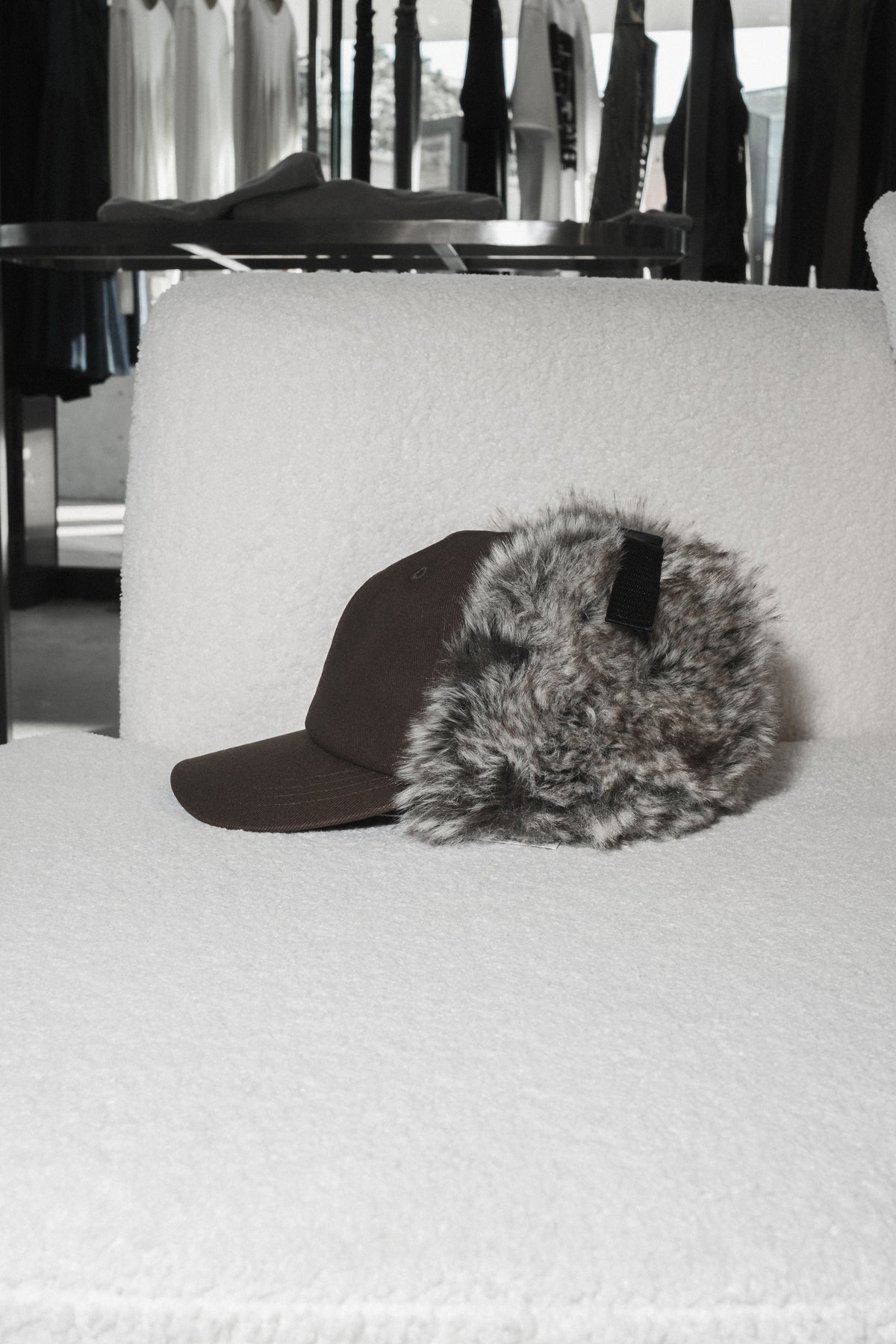 fur jet cap