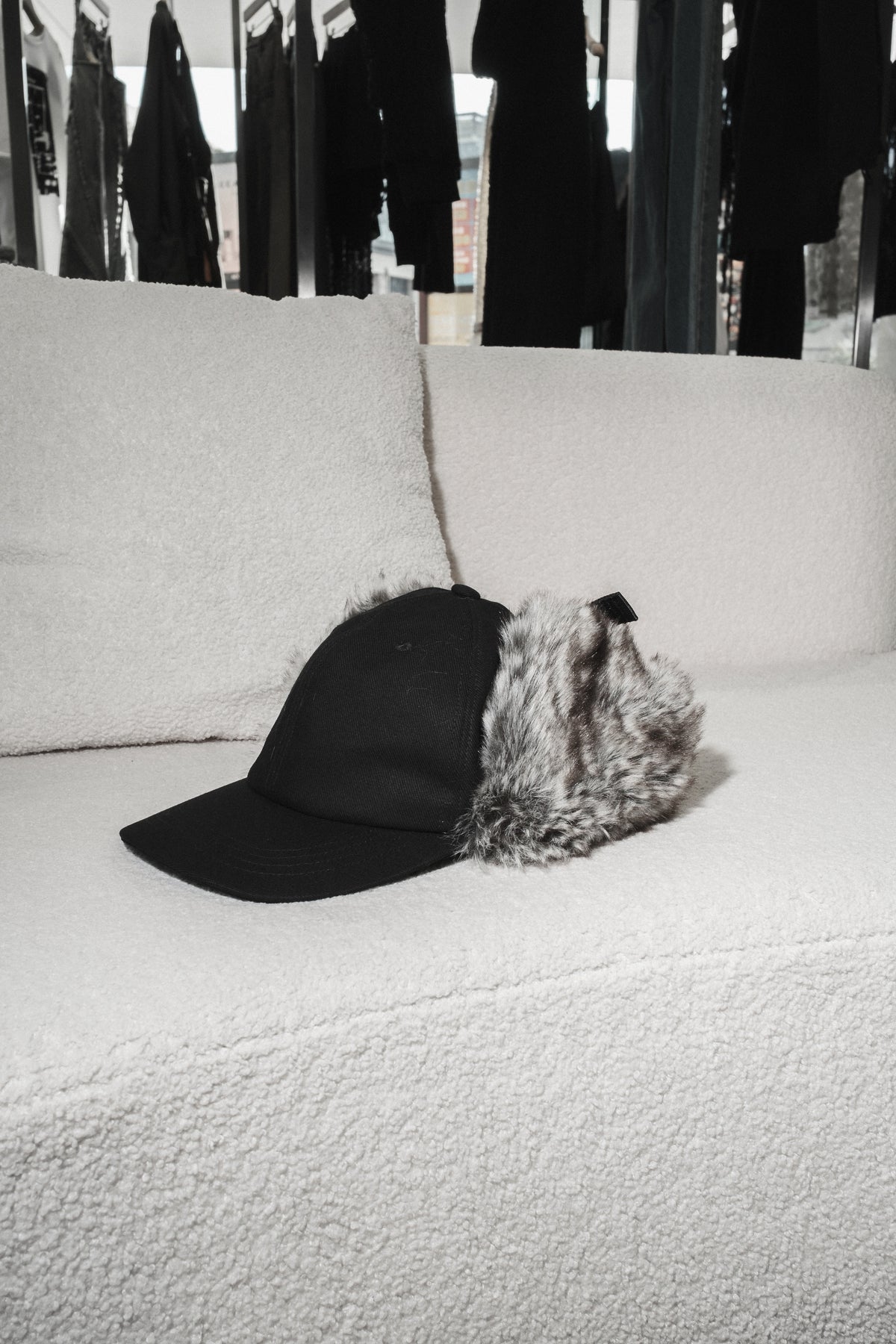 fur jet cap