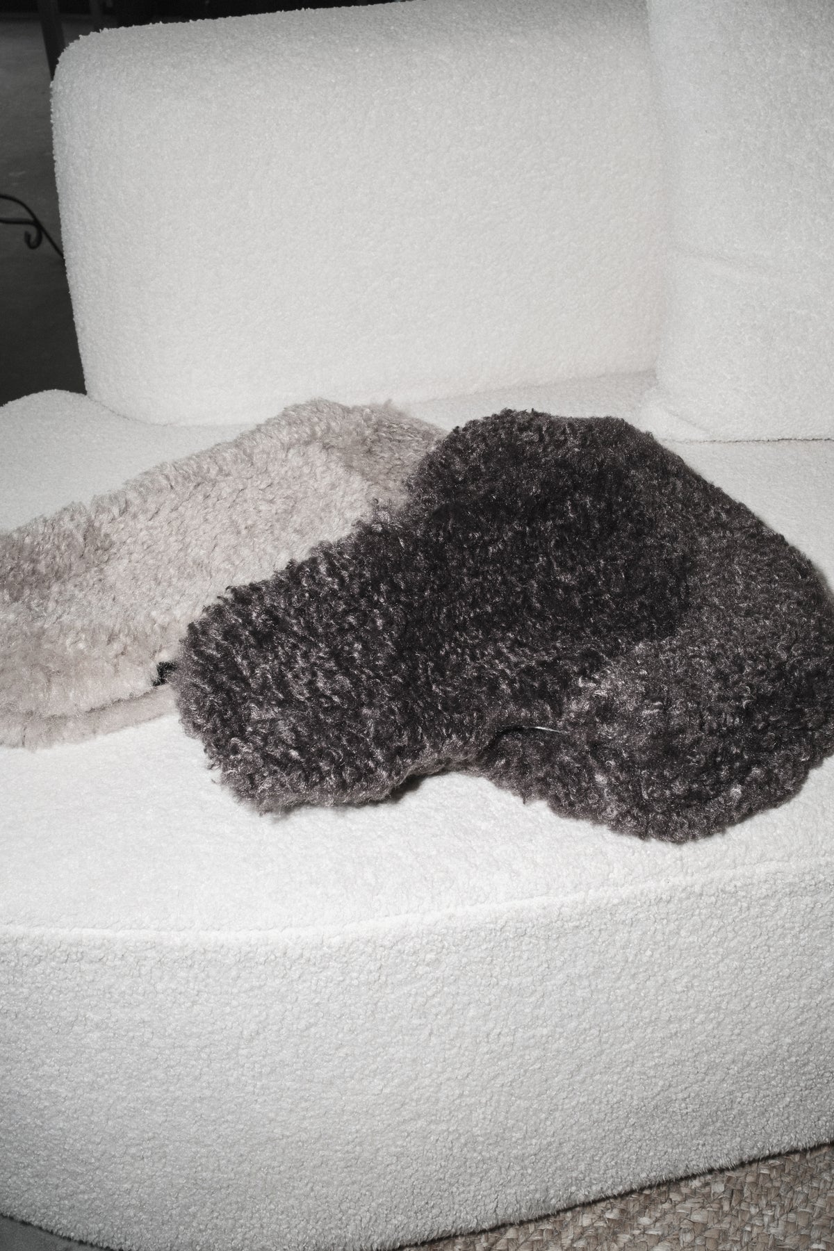 poodle boa cap
