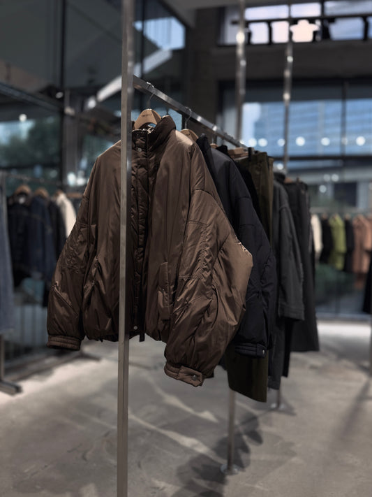 signature drop puffer blouson
