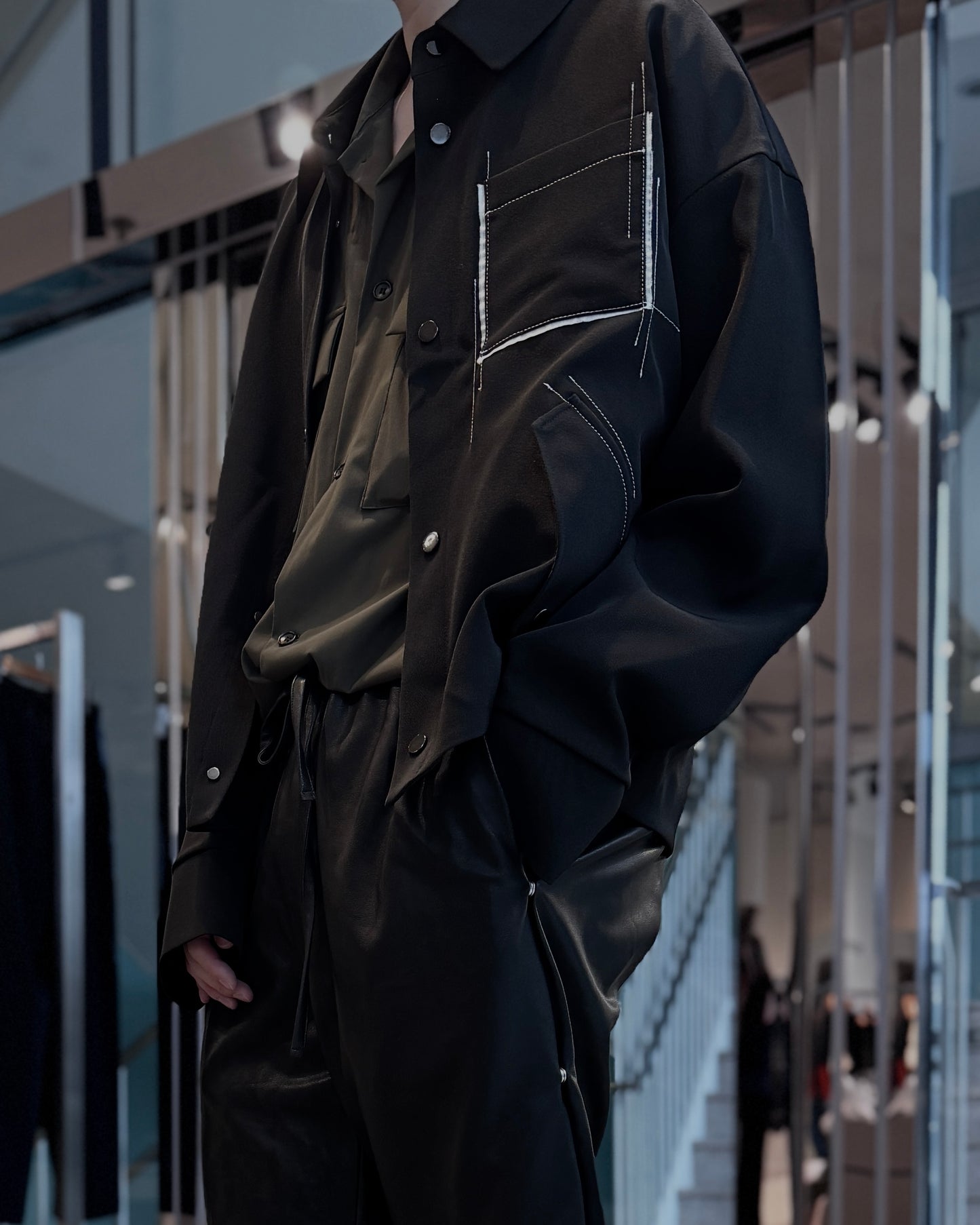 steching blouson