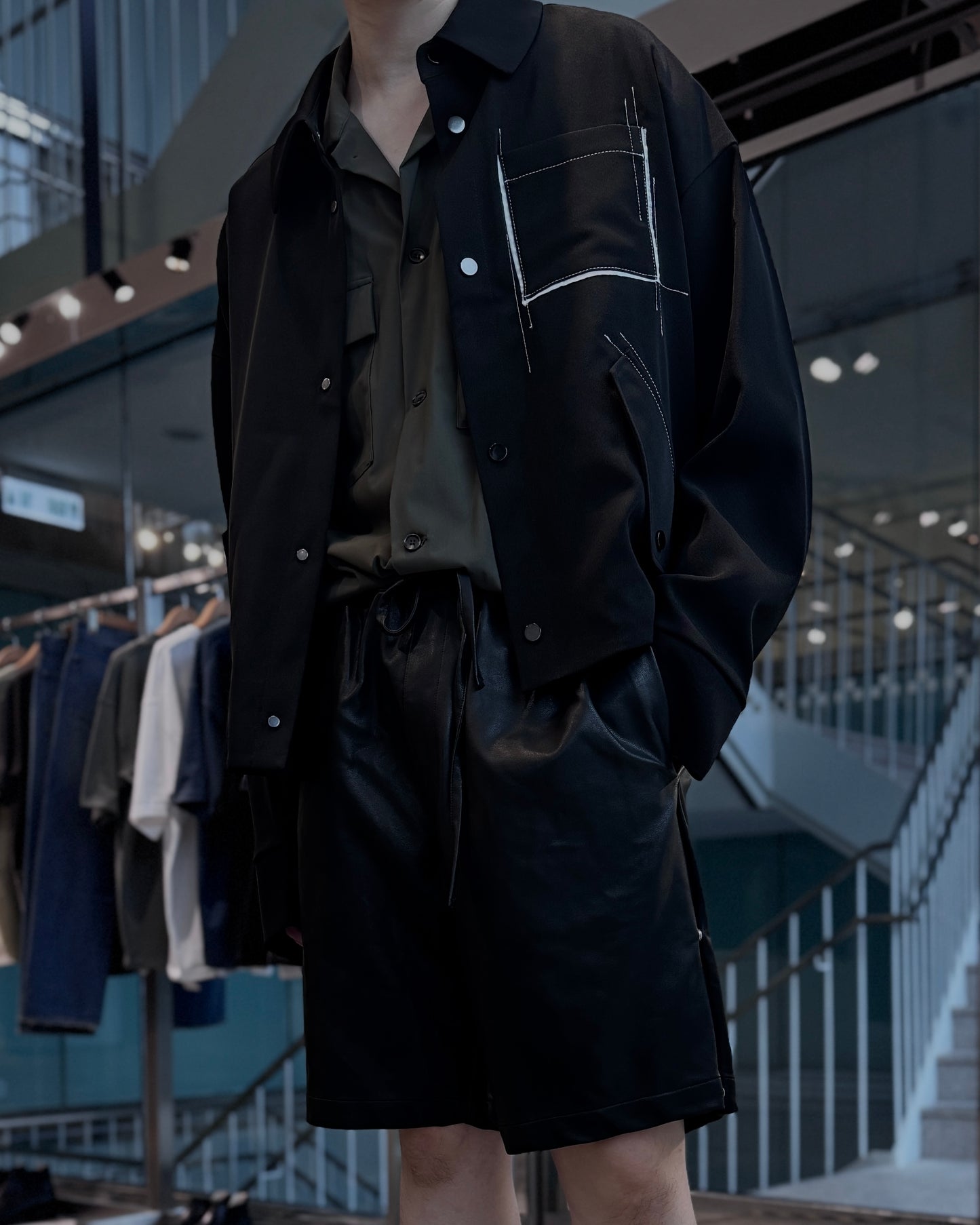steching blouson