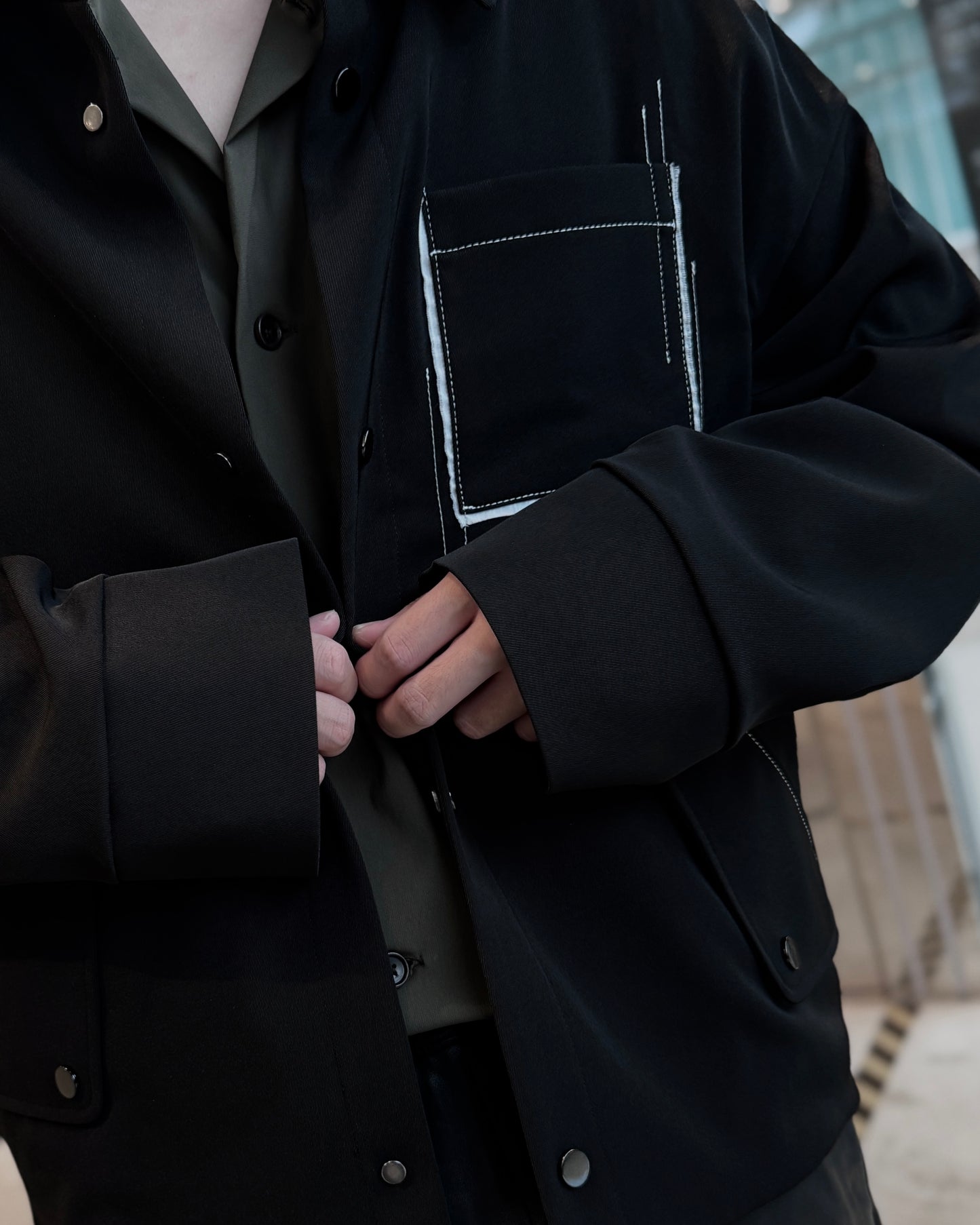 steching blouson