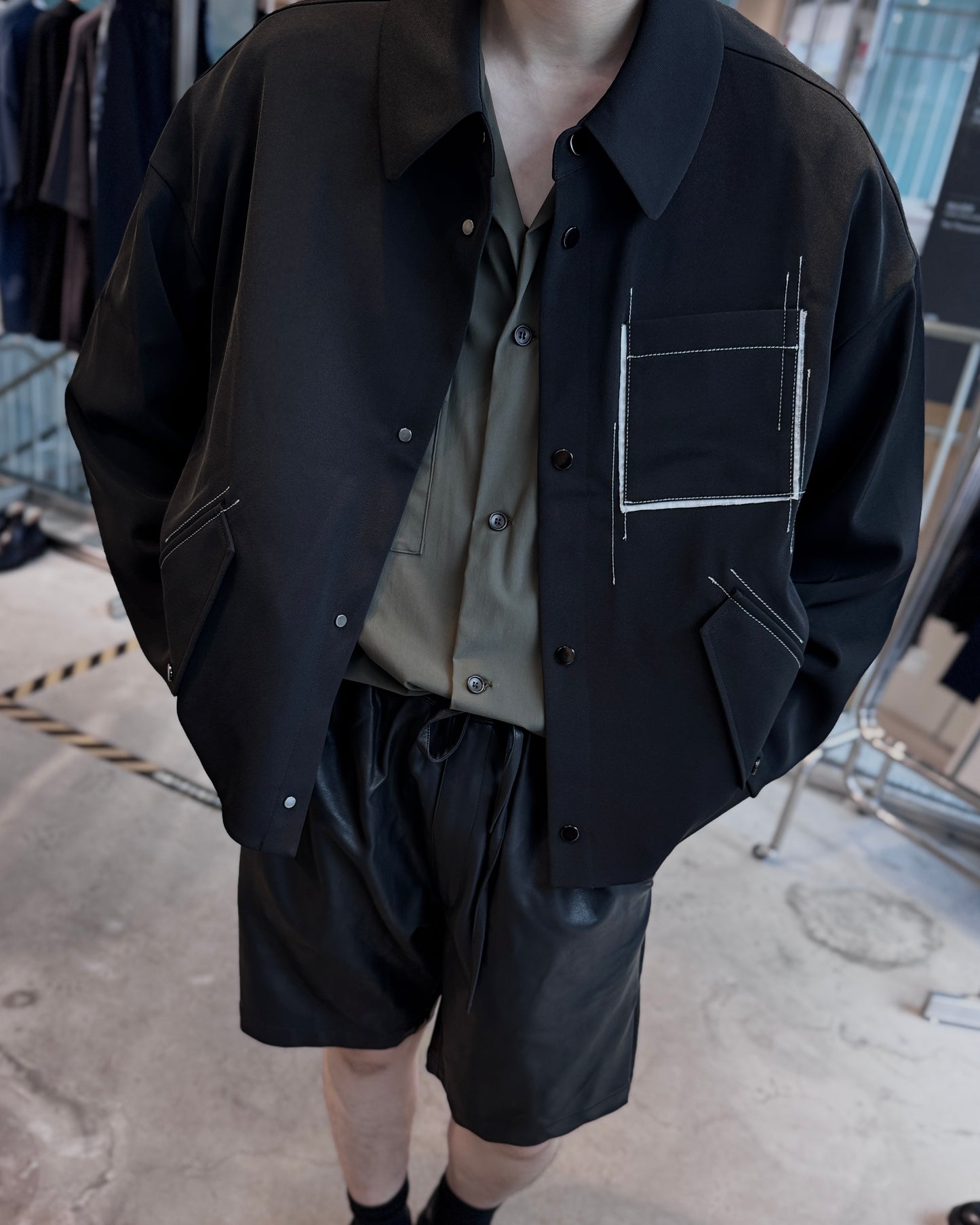 steching blouson