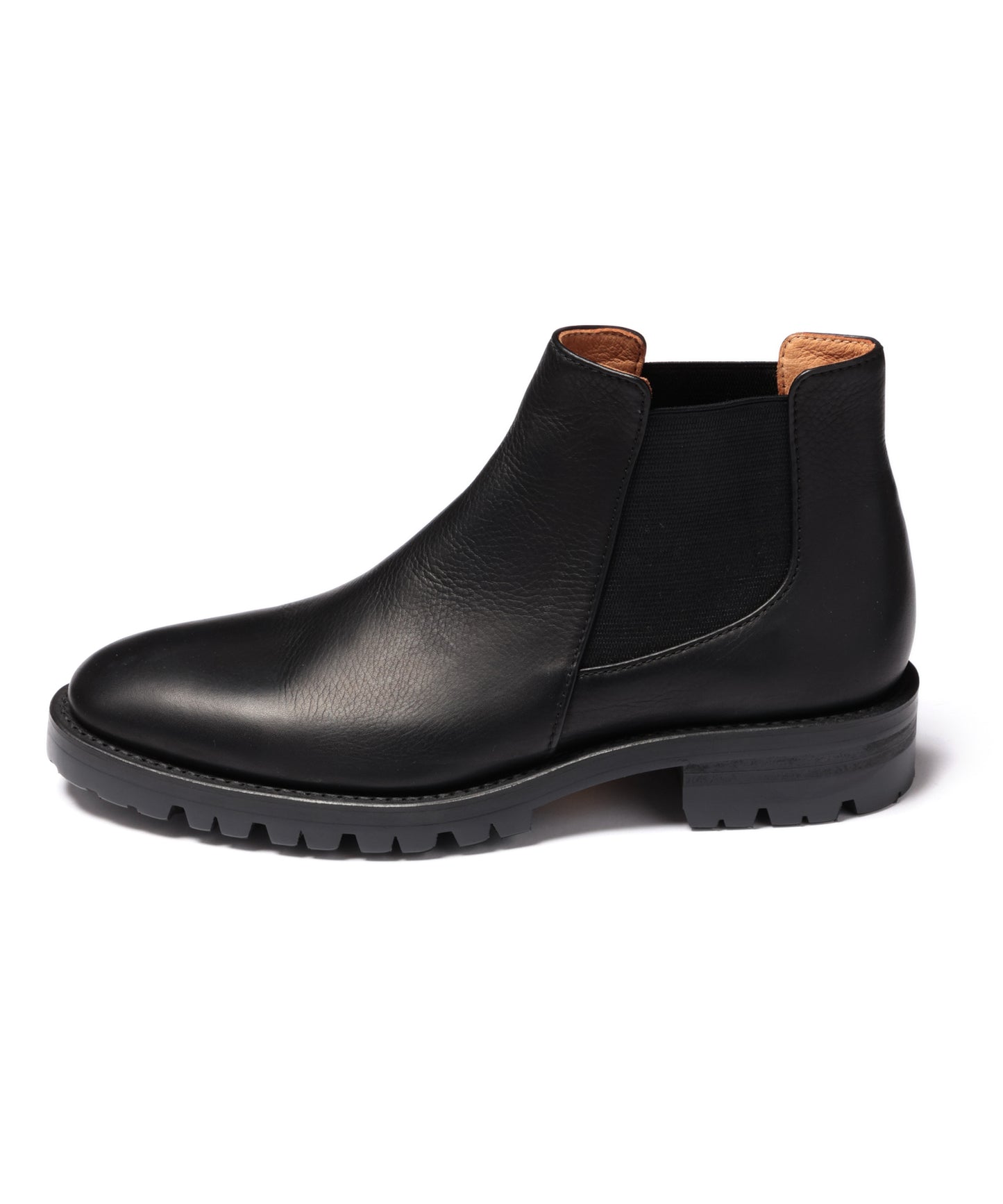 water proof shirink x vibram sole chelsea boots