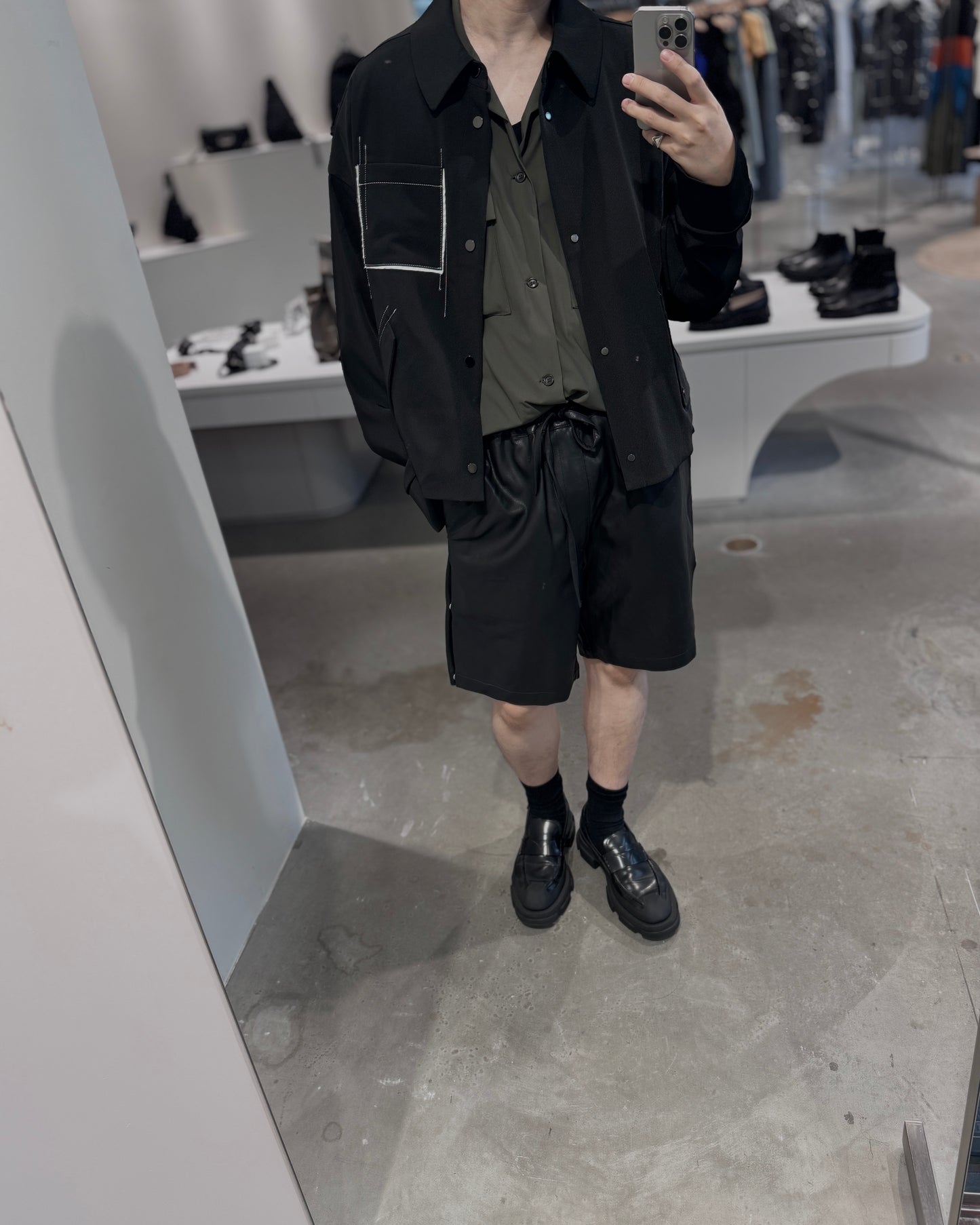 steching blouson