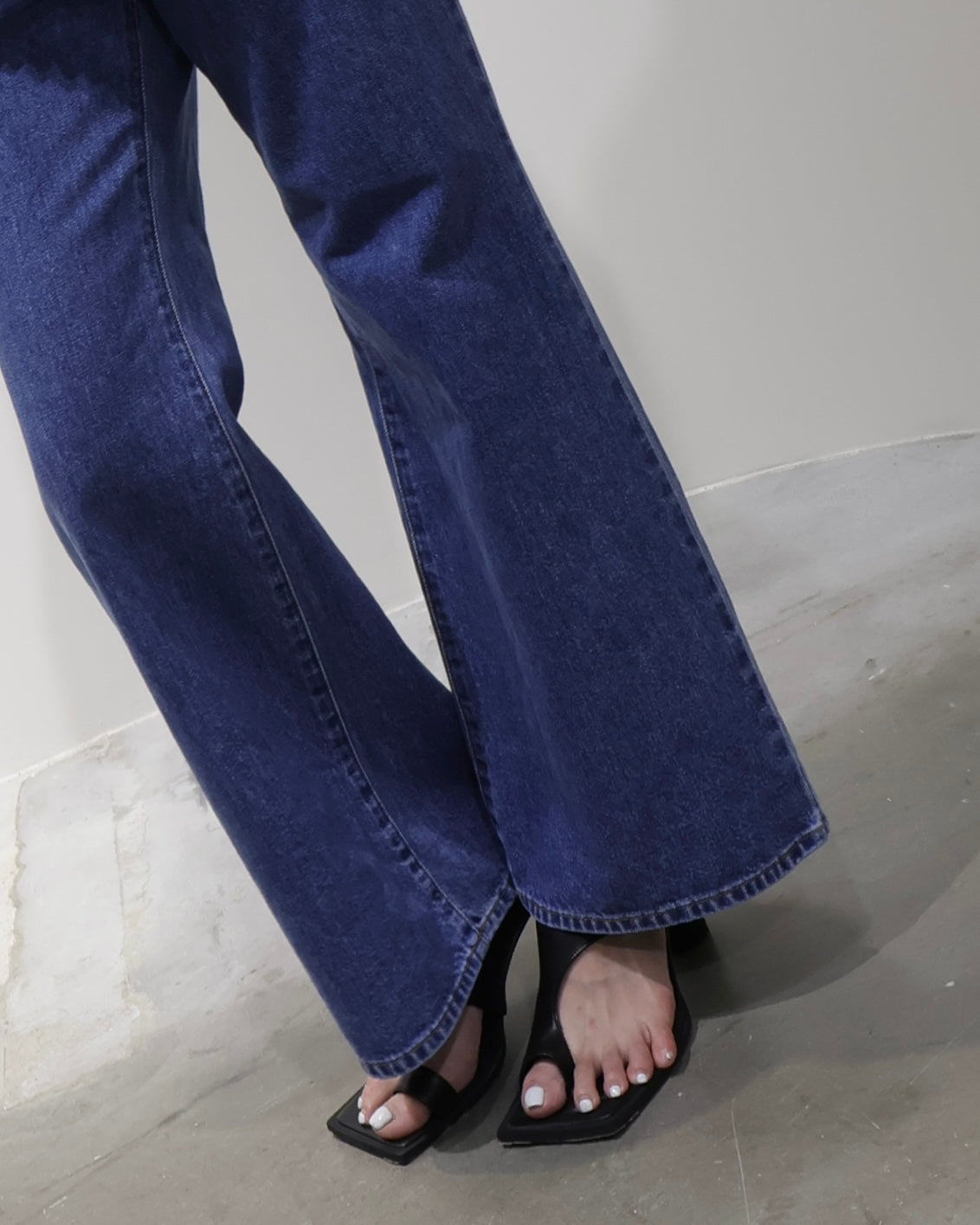 denim flare jeans