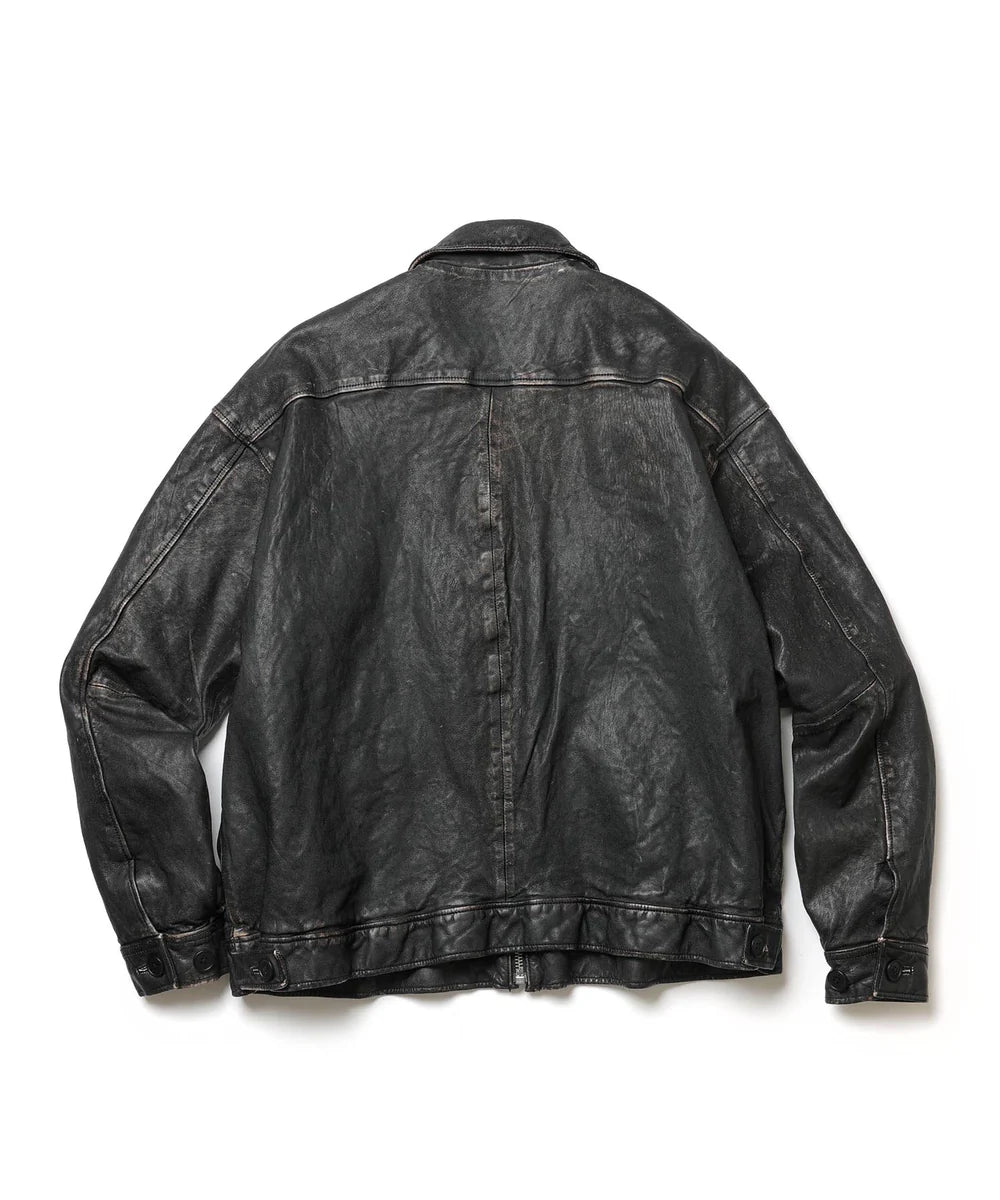 vintage craft sheep leather/oversize riders