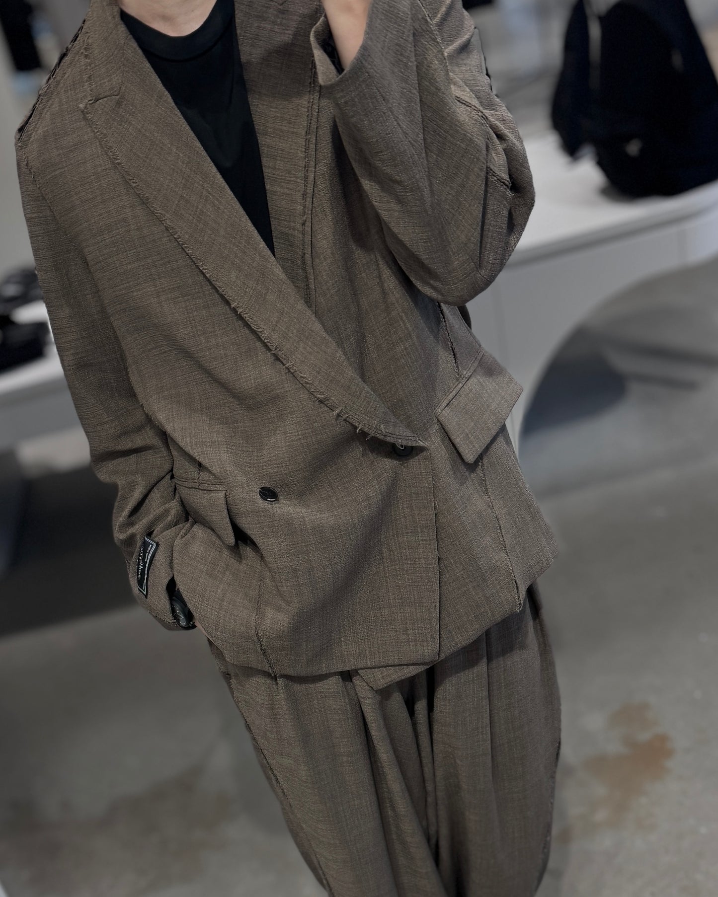 split cut jacket