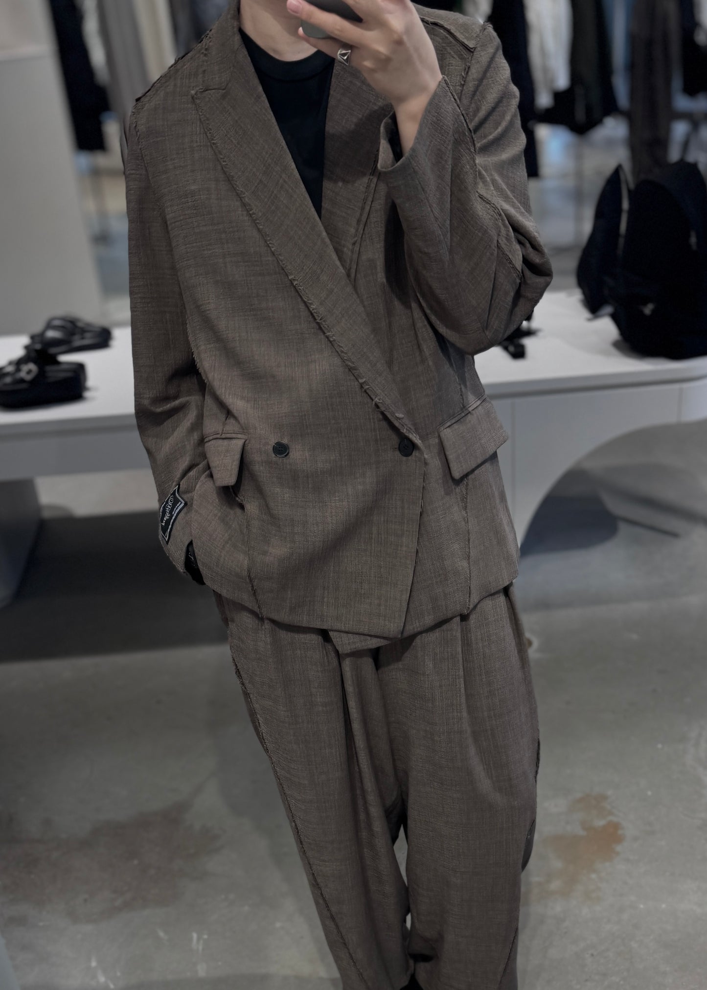 split cut jacket