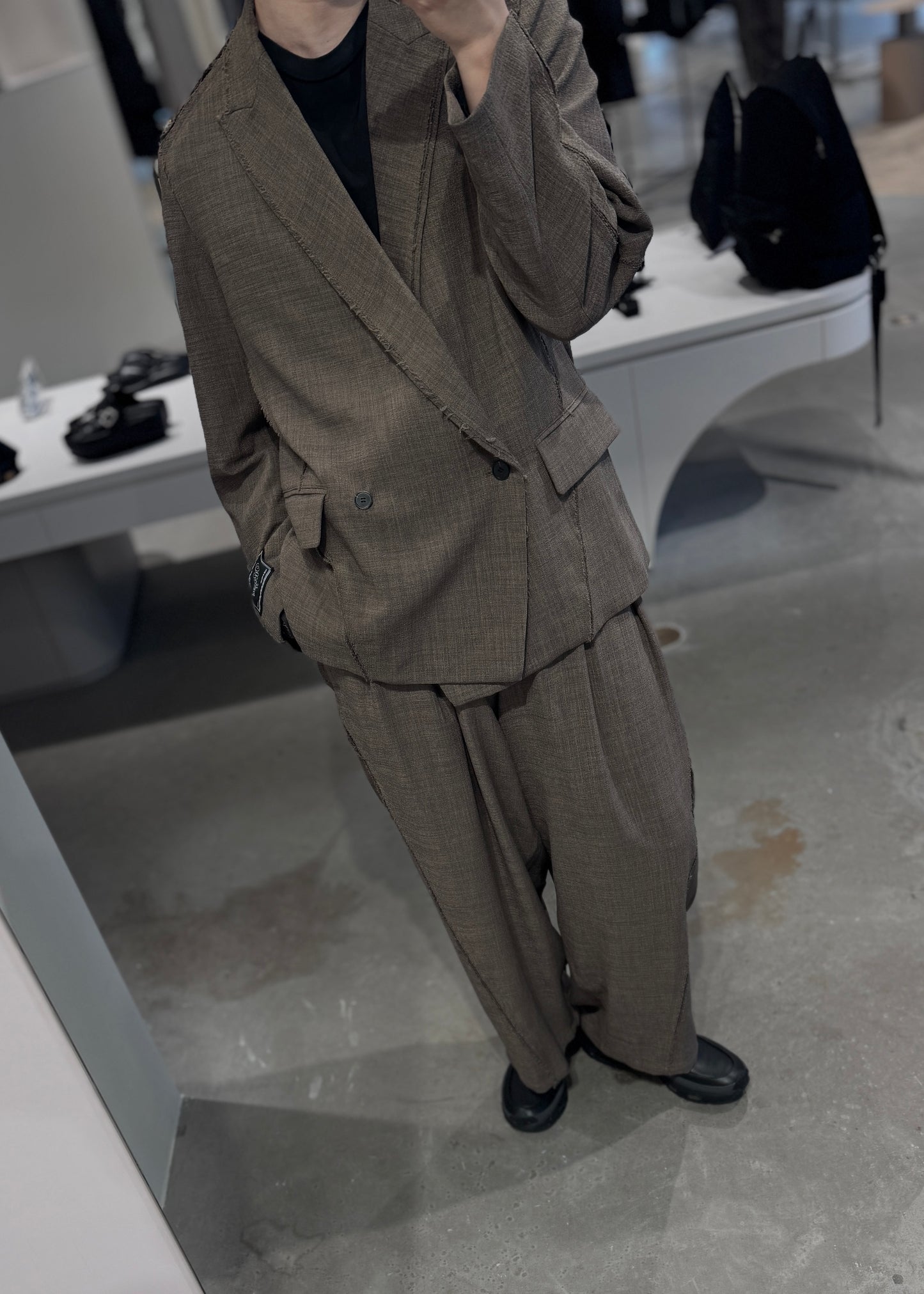 split cut jacket
