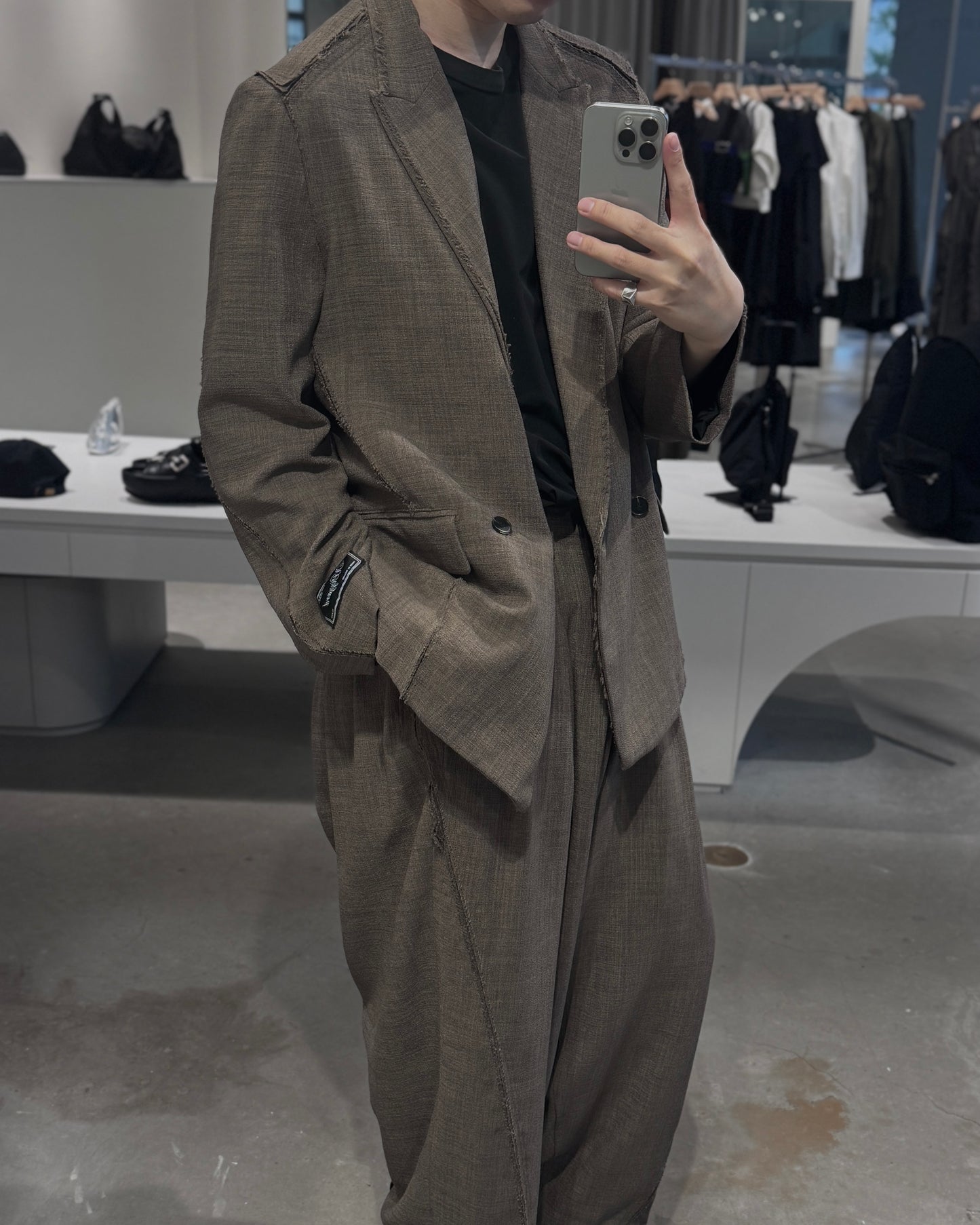 split cut jacket