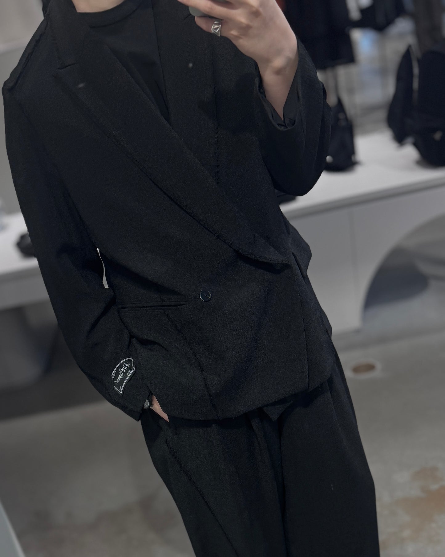 split cut jacket
