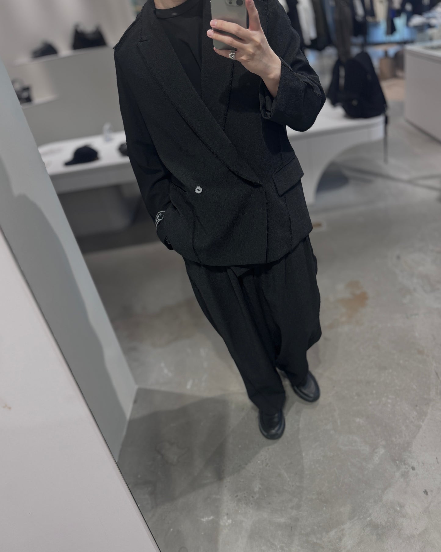 split cut jacket