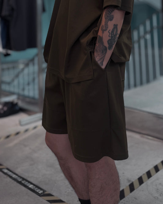 ice pack reverse mesh / easy shorts