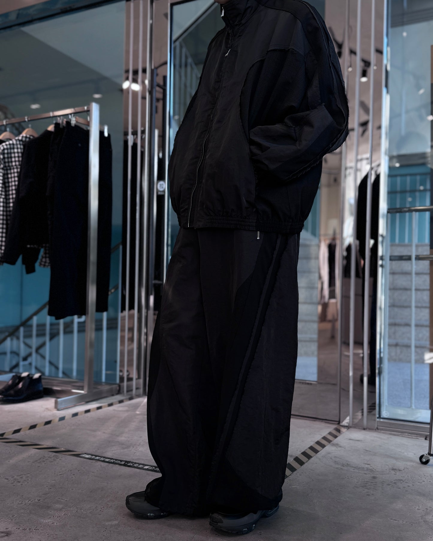 cut up track jacket