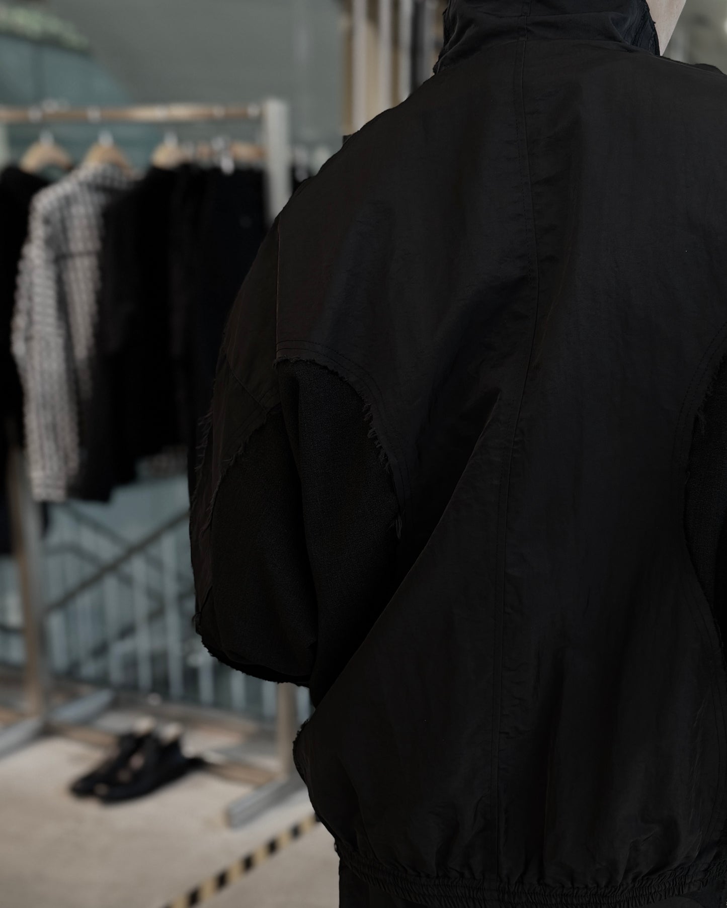 cut up track jacket
