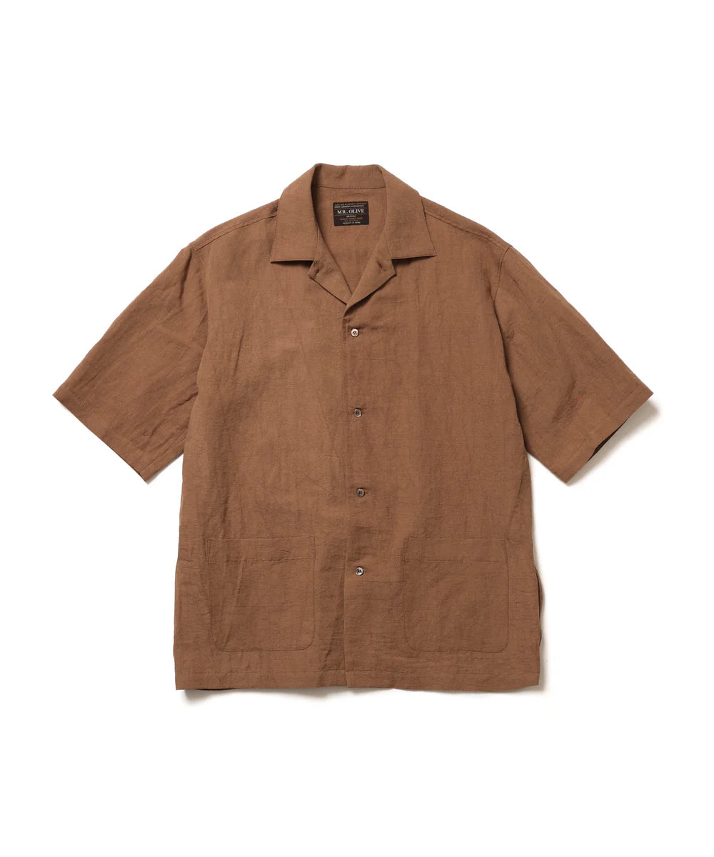 vintage c/l weather / short/s service shirt