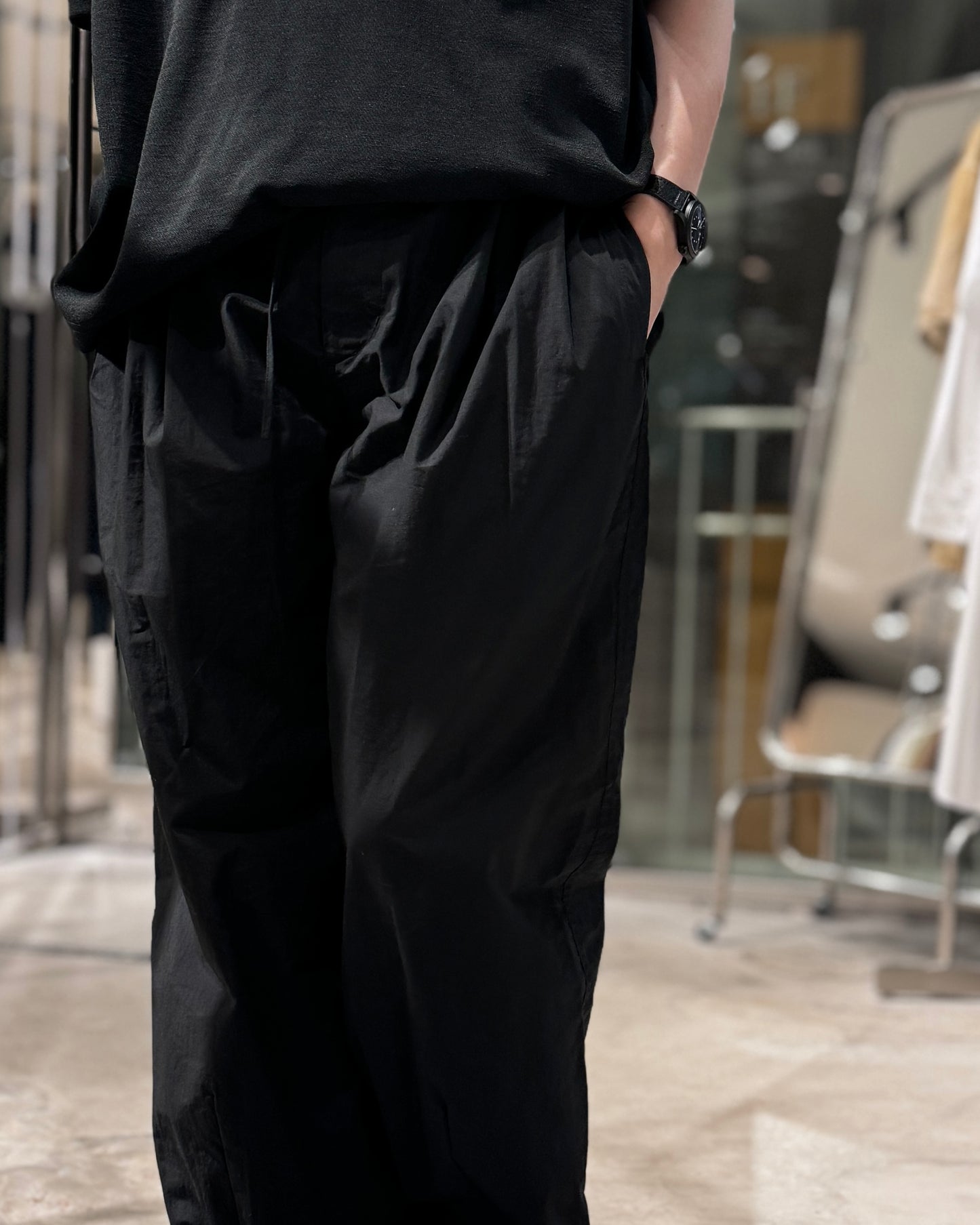 cotton parachute pants men