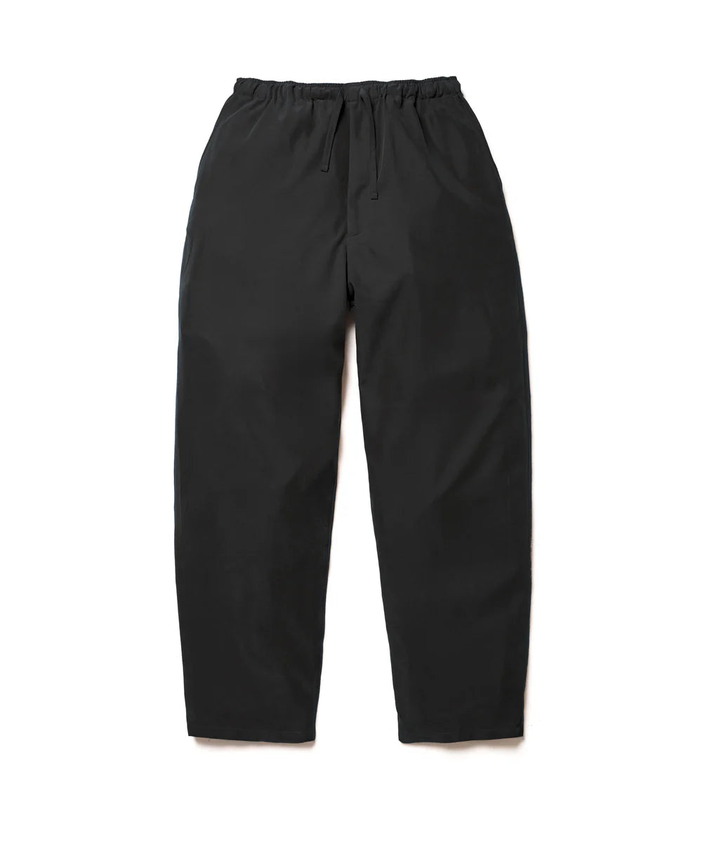 t/r powder cloth / drawstring tapered pants