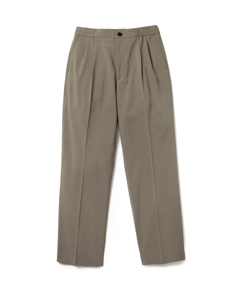 quick dry material / 2tack straight easy pants