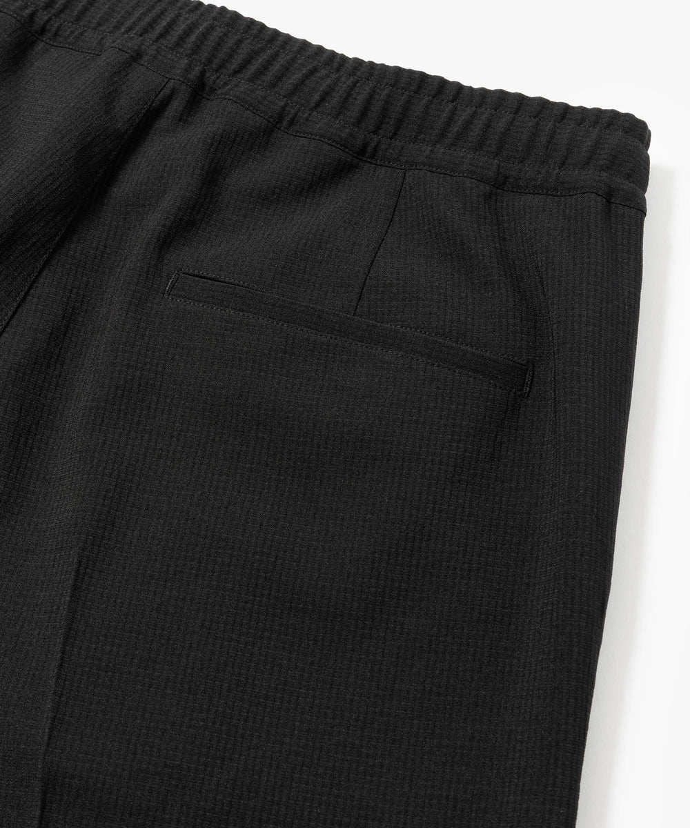 quick dry material / 2tack straight easy pants