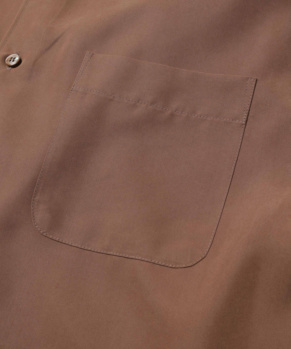 t/r powder cloth / short/s regular collar shirt