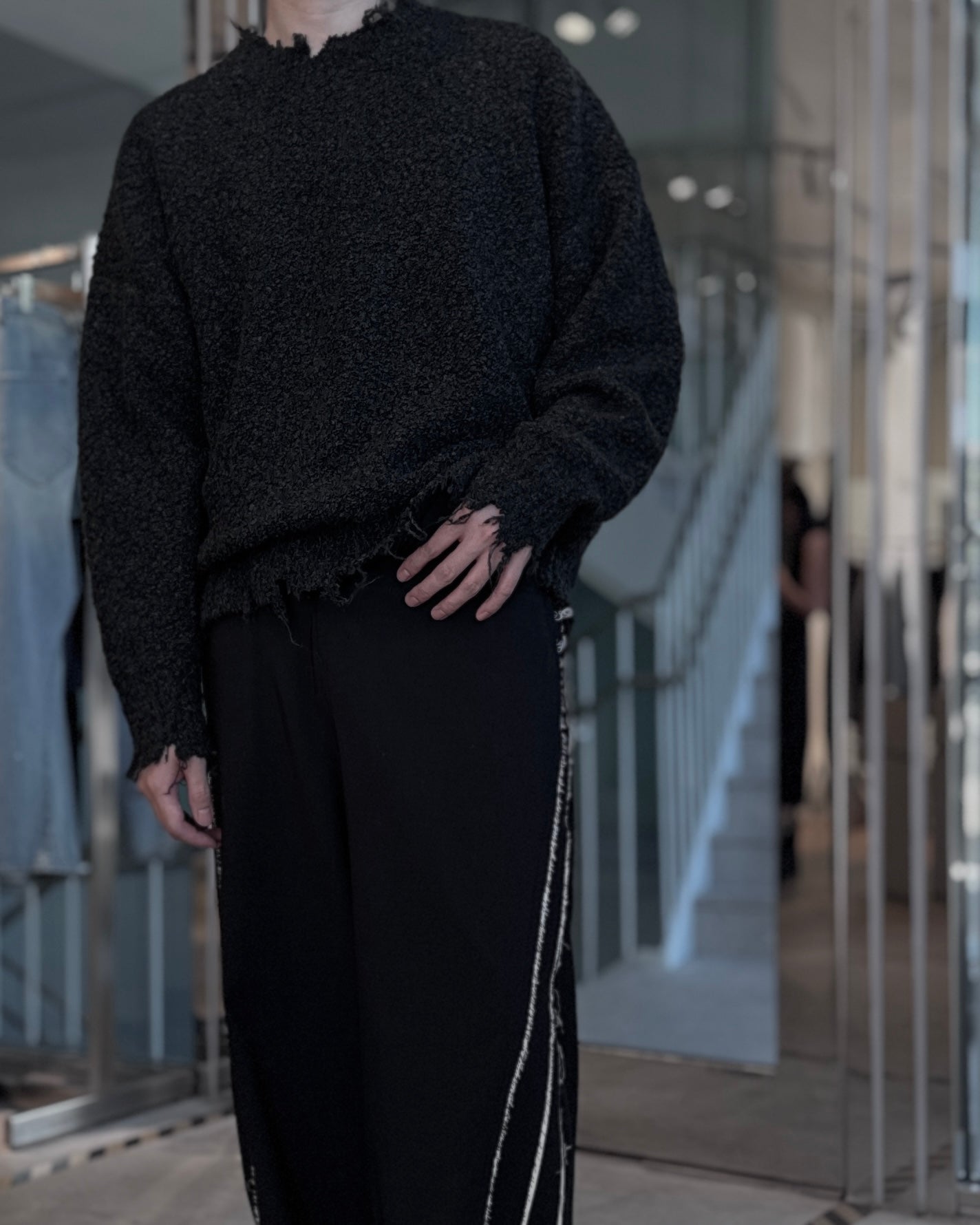 bubble sweater