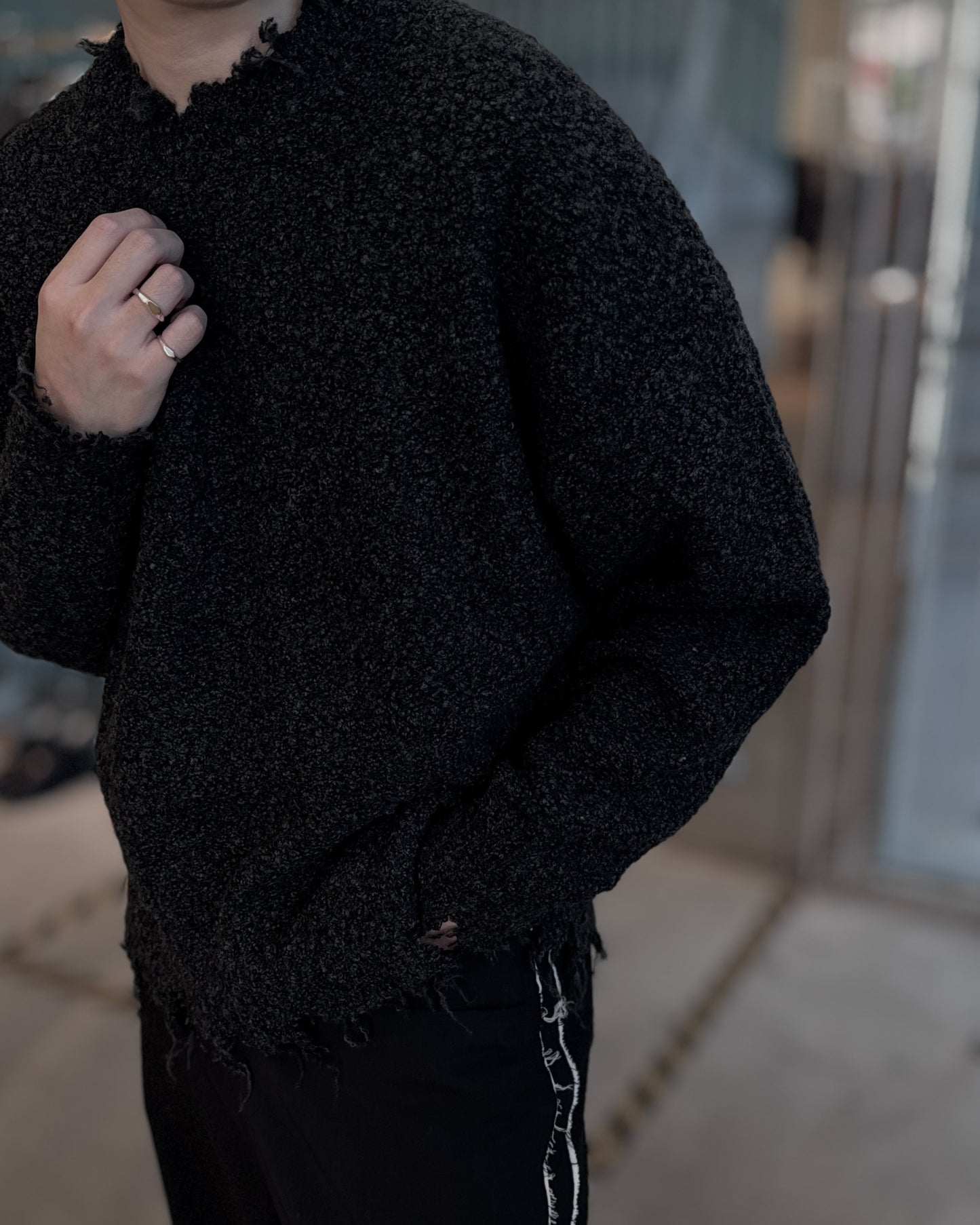 bubble sweater