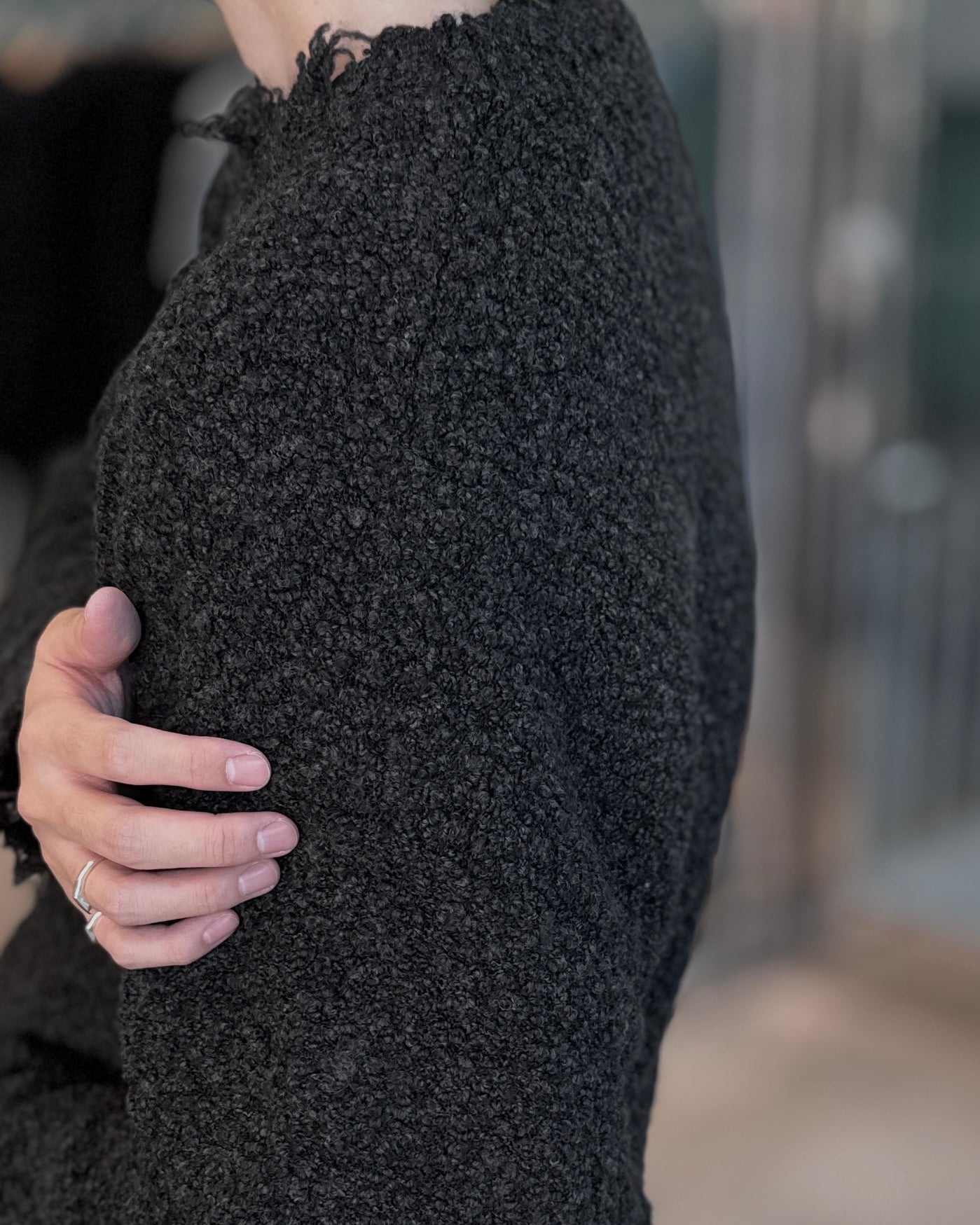 bubble sweater