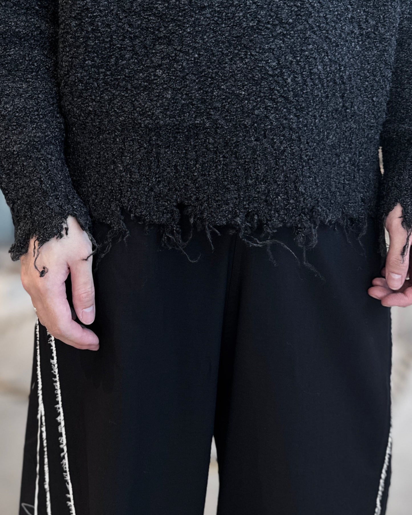 bubble sweater