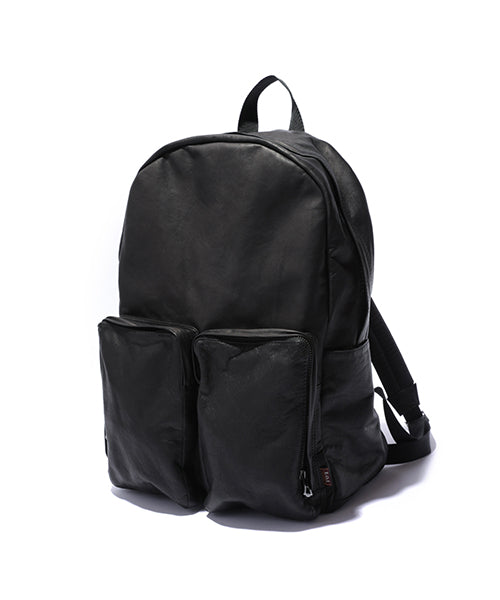 waterproof light leather urban day pack