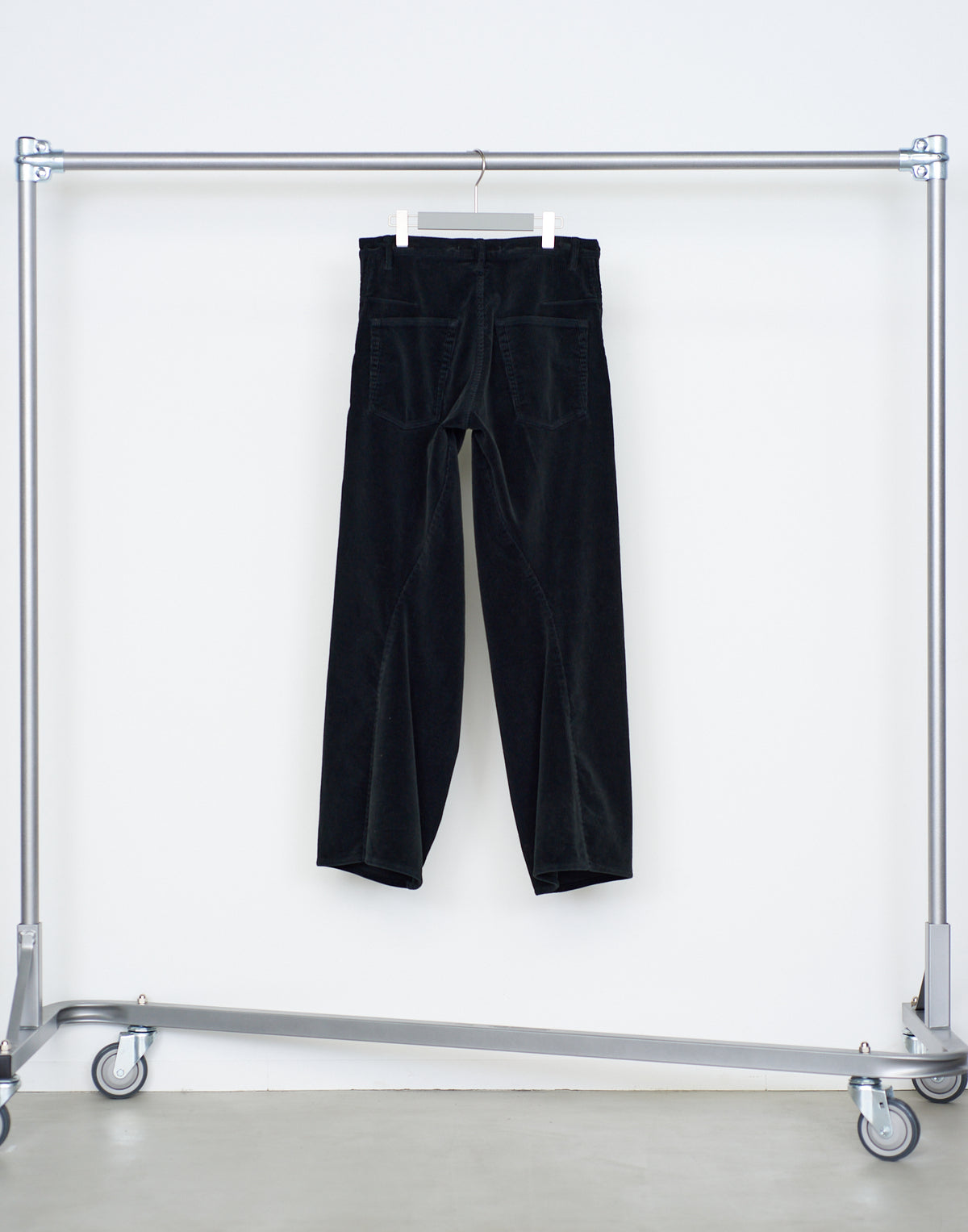 3D twisted wide leg 5P pants