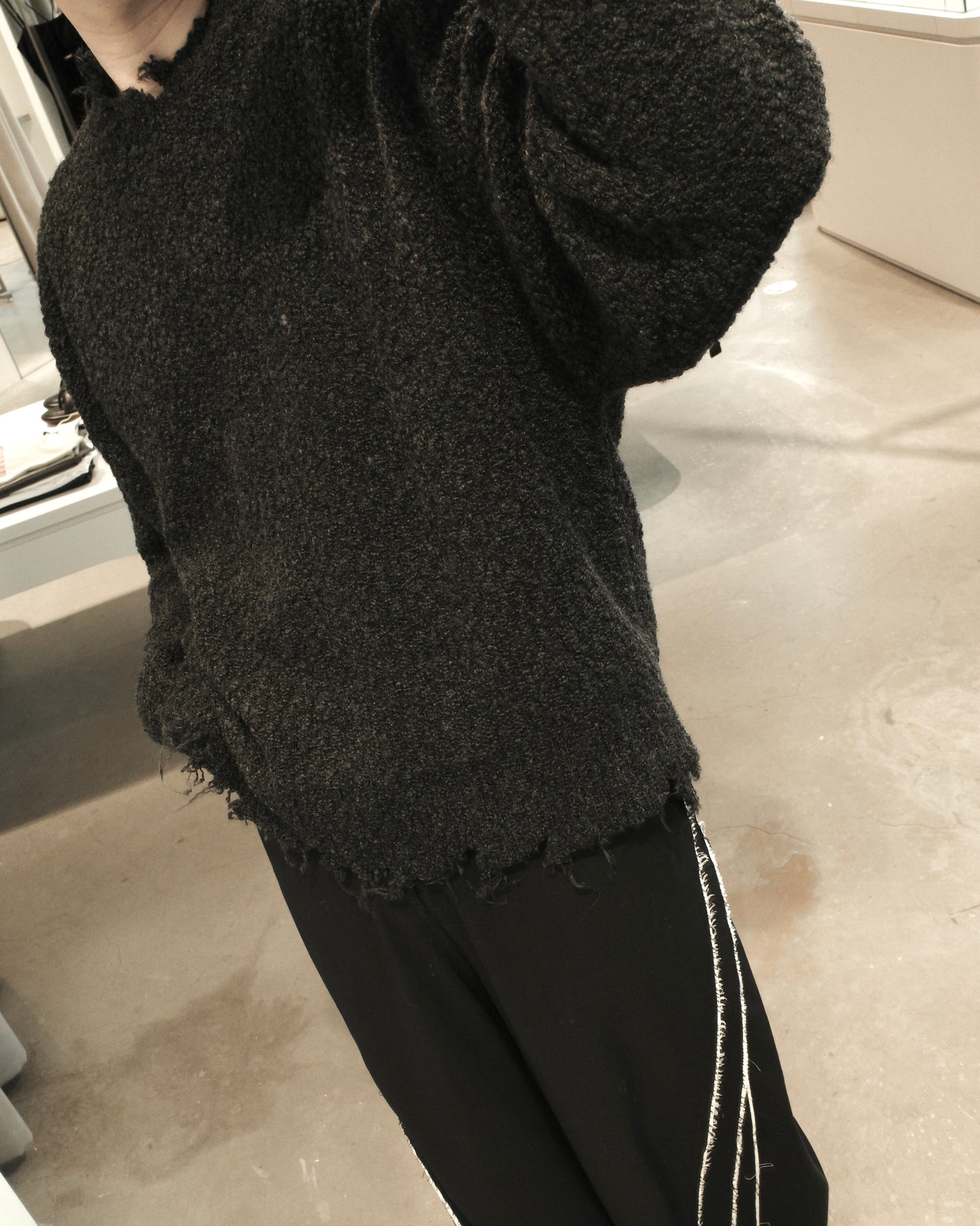 bubble sweater