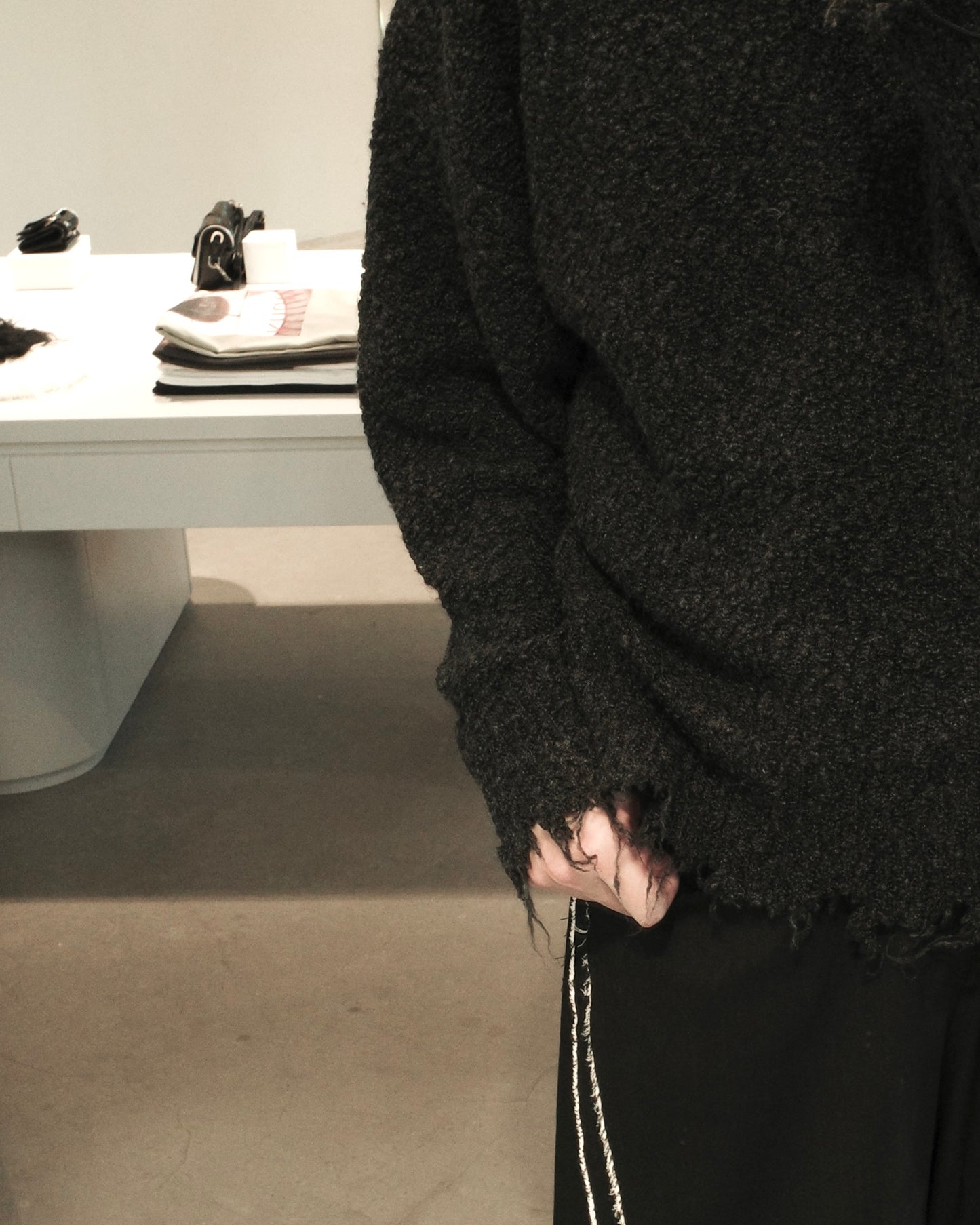 bubble sweater
