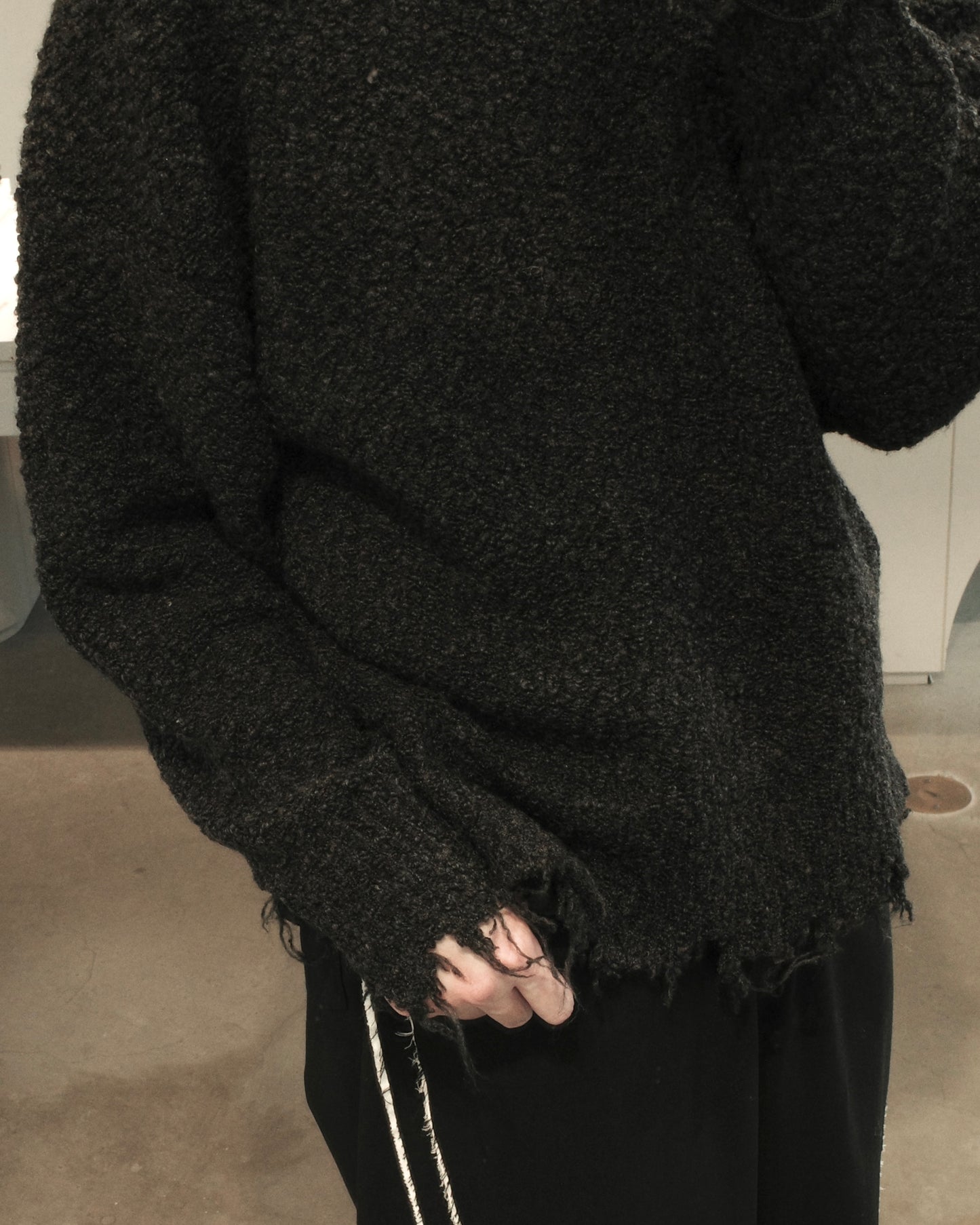 bubble sweater
