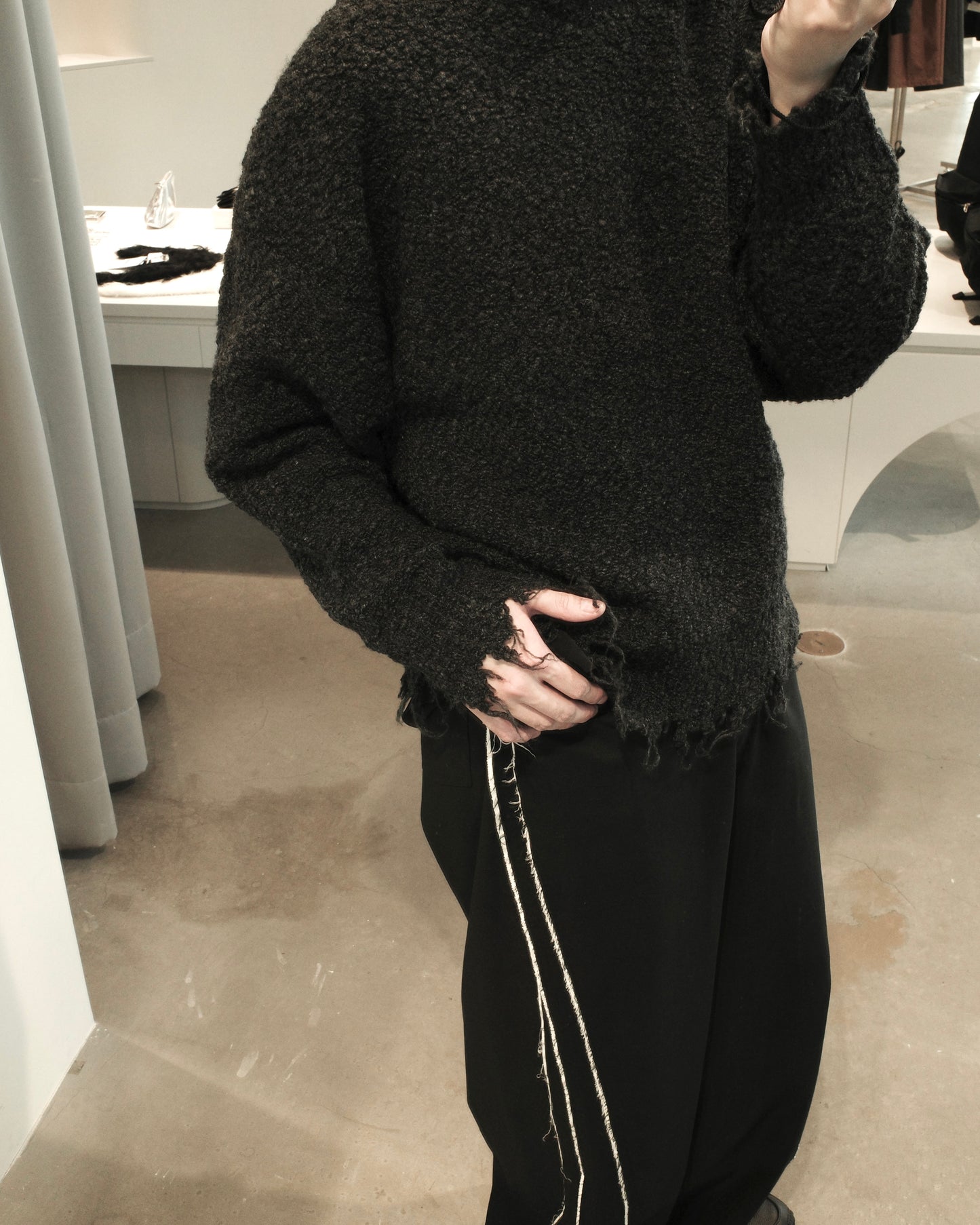 bubble sweater